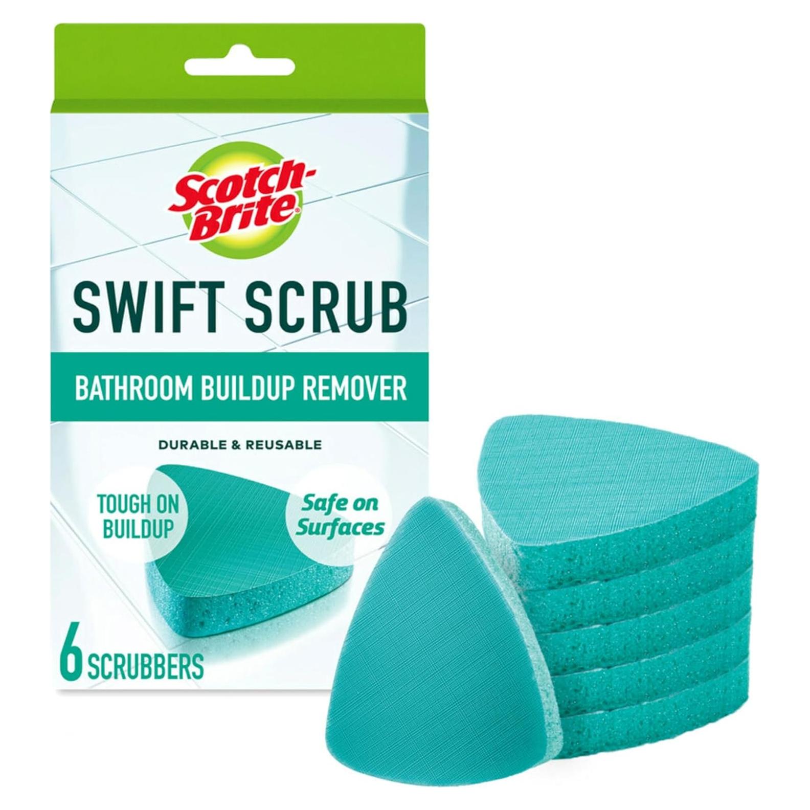 Almohadillas de Limpieza Scotch-Brite Swift Scrub 6 Pzas