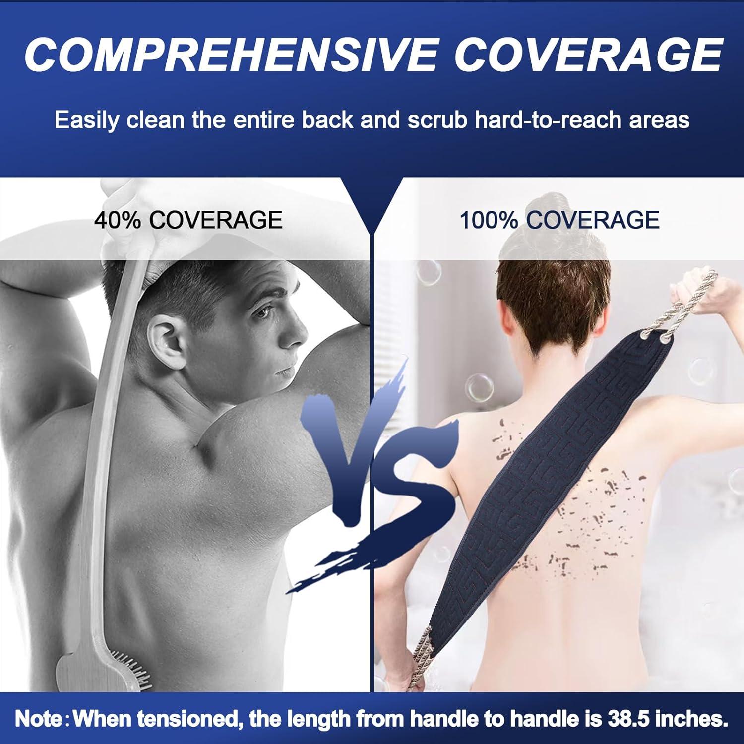 Esfregador Exfoliante para Espalda Dodiff 97,79 cm Doble Cara