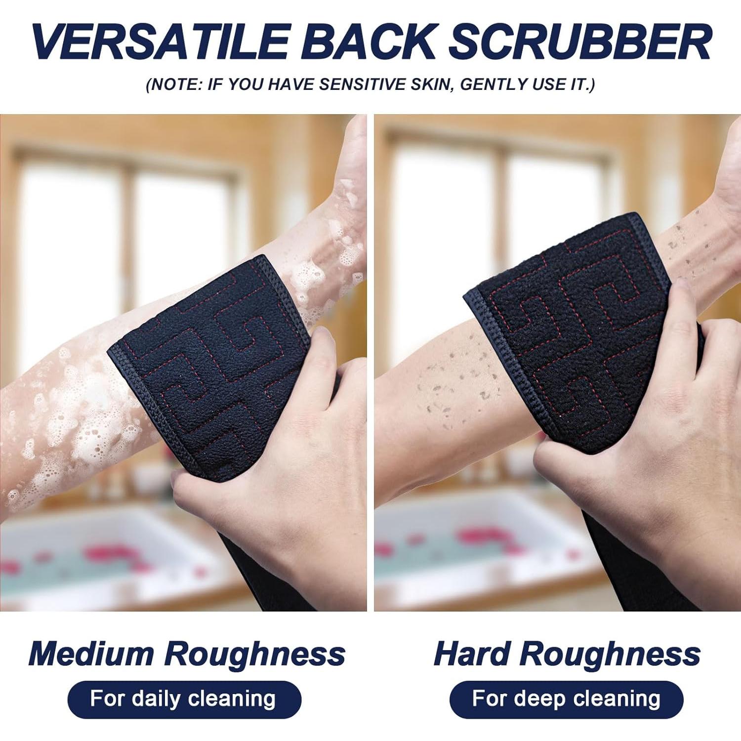 Esfregador Exfoliante para Espalda Dodiff 97,79 cm Doble Cara