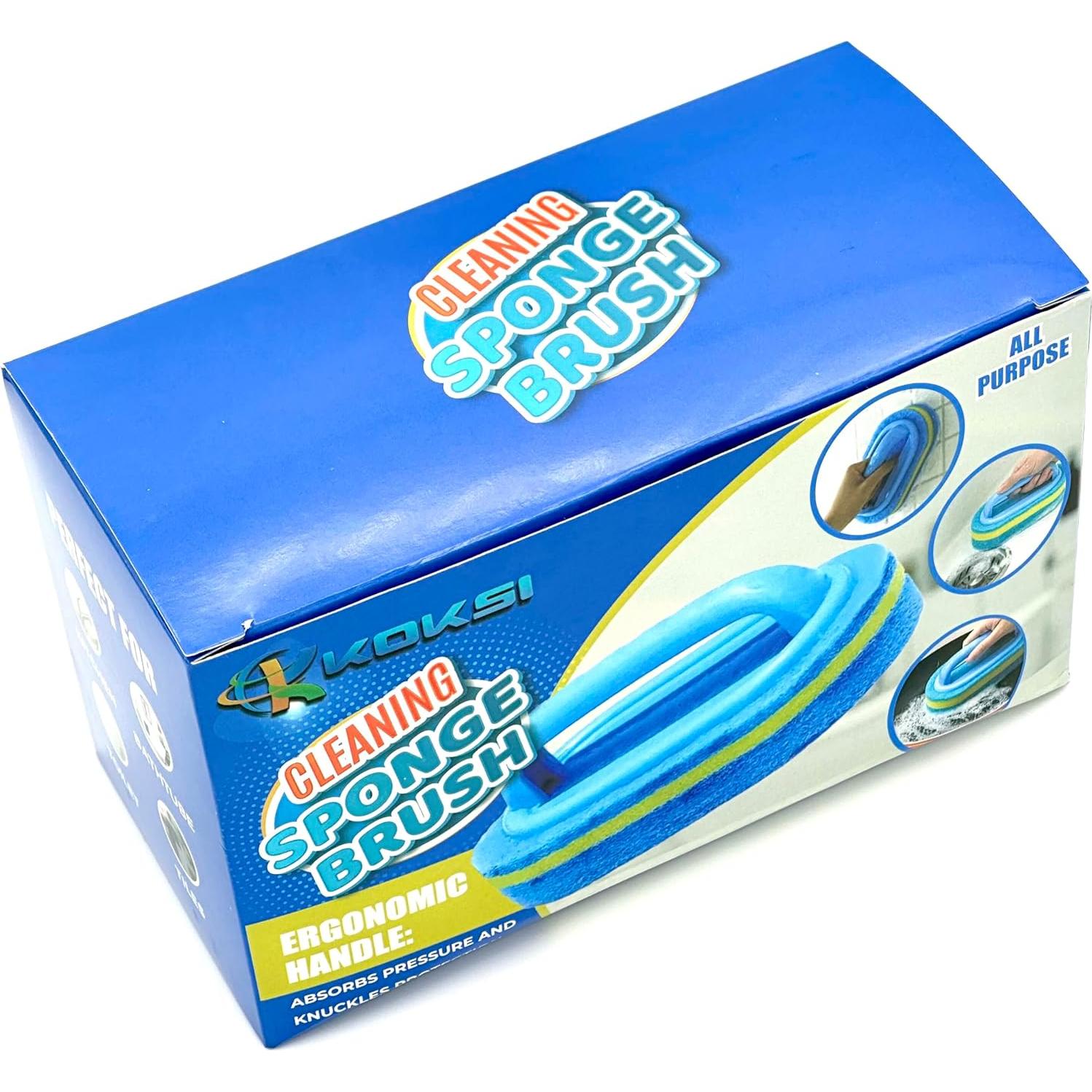 Juego de 2 cepillos de limpieza KOKSI con mango ergonómico