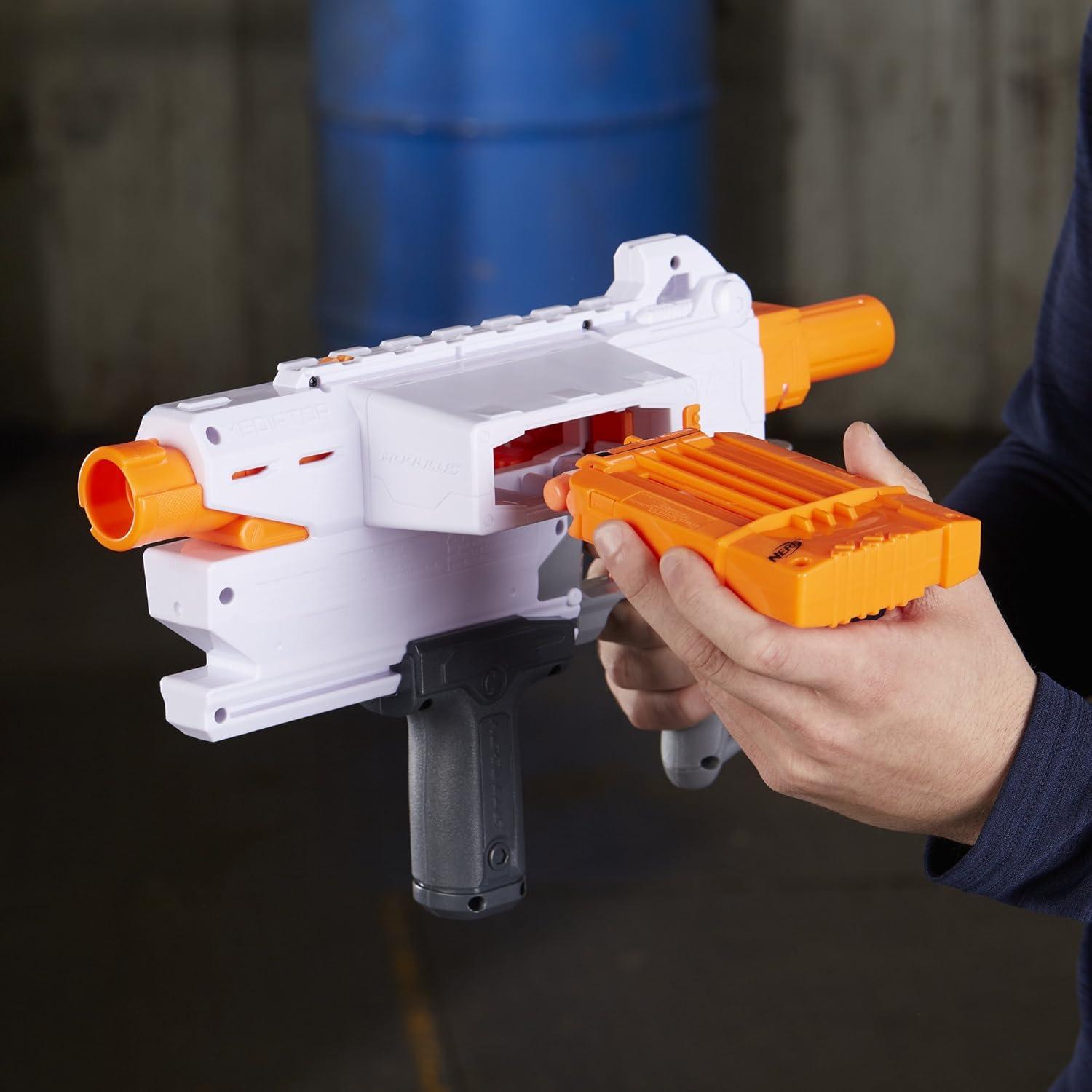 Nerf Modulus Mediator Blaster 6 Dardos Acción Rápida