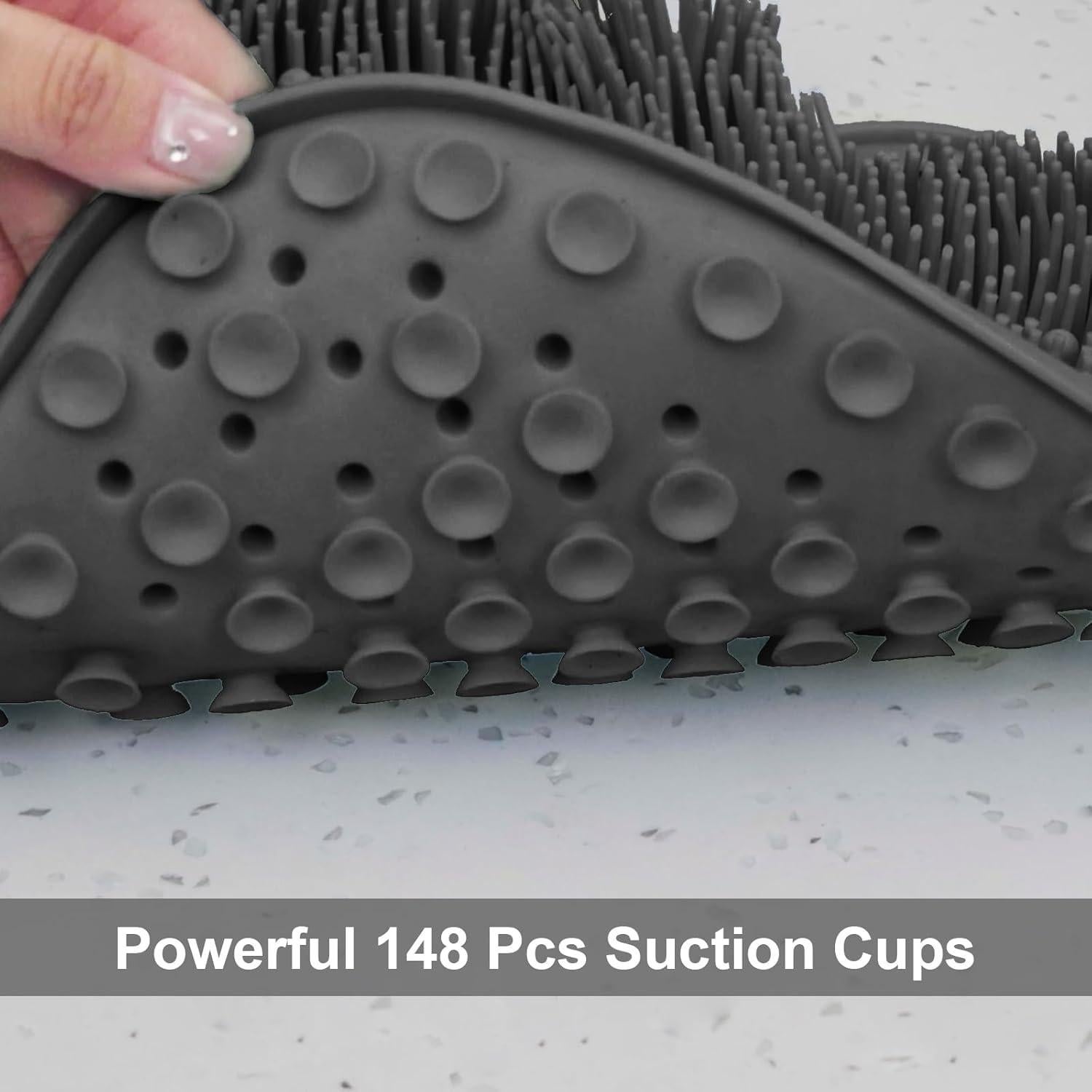 Alfombrilla de Fregado para Pies BESKAR 28,45 cm Antideslizante