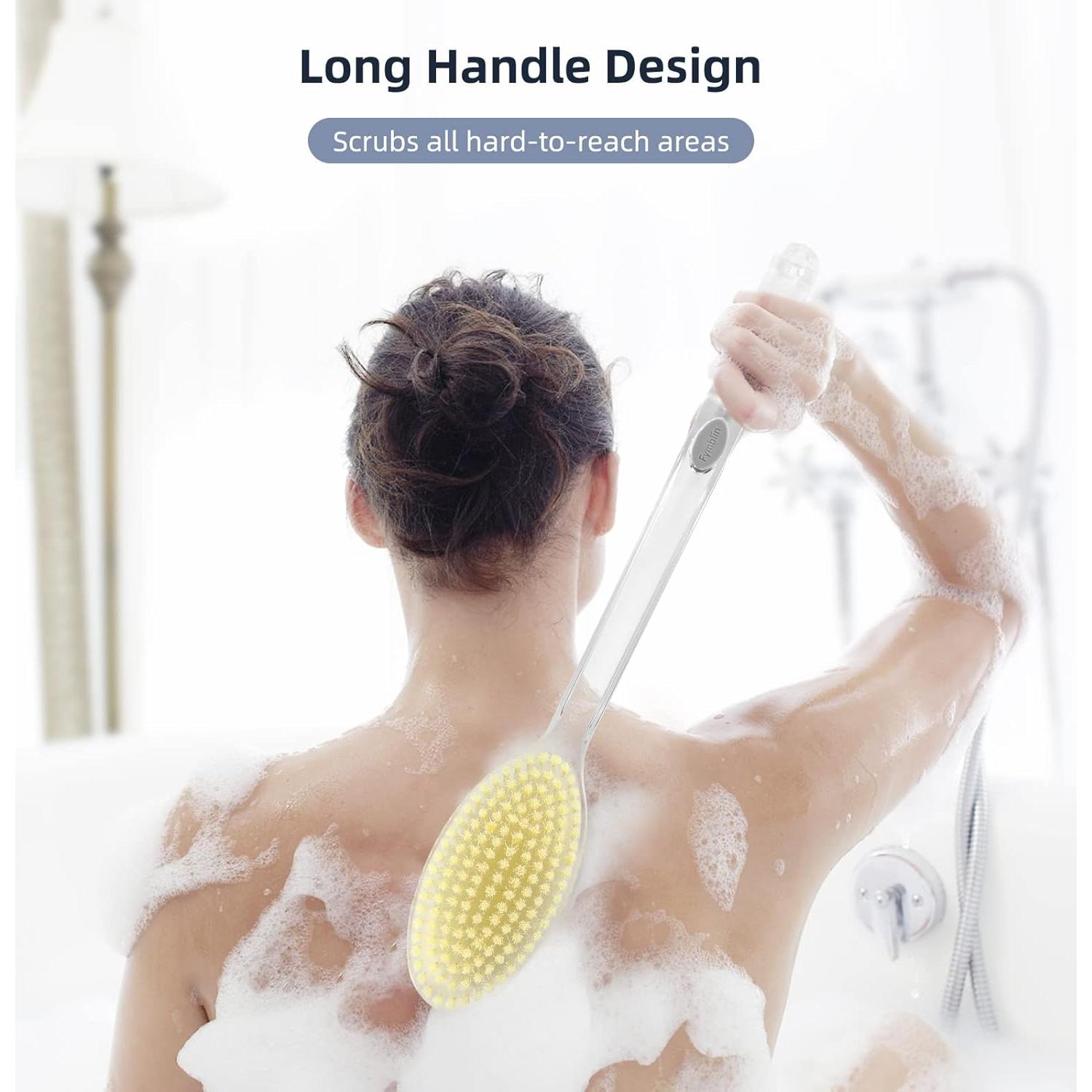 Cepillo de Espalda Fymblin con Mango Largo 43 cm Doble Cara