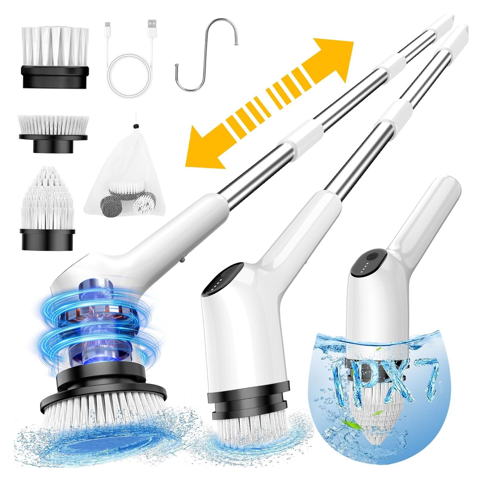 Limpiador Eléctrico CTMAST con Mango Extensible 135 cm