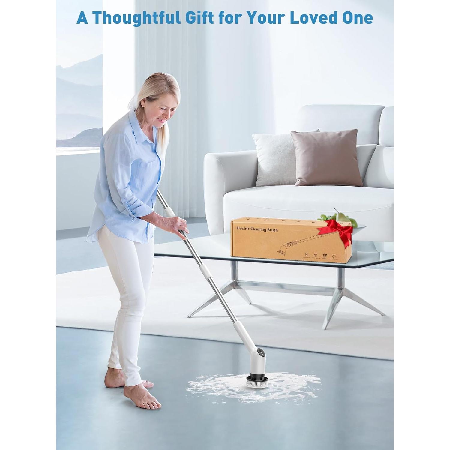 Limpiador Eléctrico CTMAST con Mango Extensible 135 cm