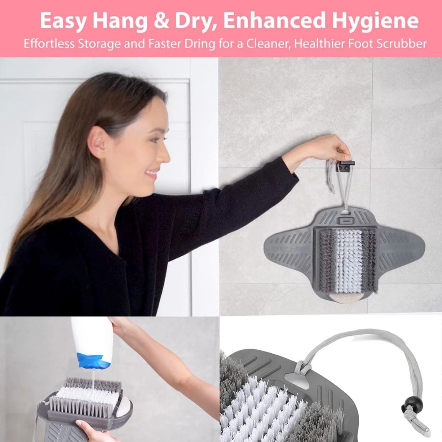 Alfombrilla de Ducha Efforest con Piedra Pómez Antideslizante