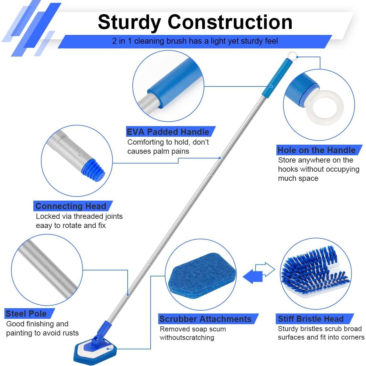 Cepillo de Baño Lalafancy Extensible 116 cm 2 en 1