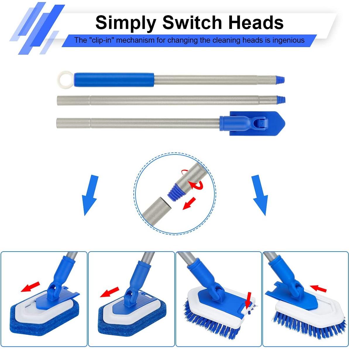 Cepillo de Baño Lalafancy Extensible 116 cm 2 en 1