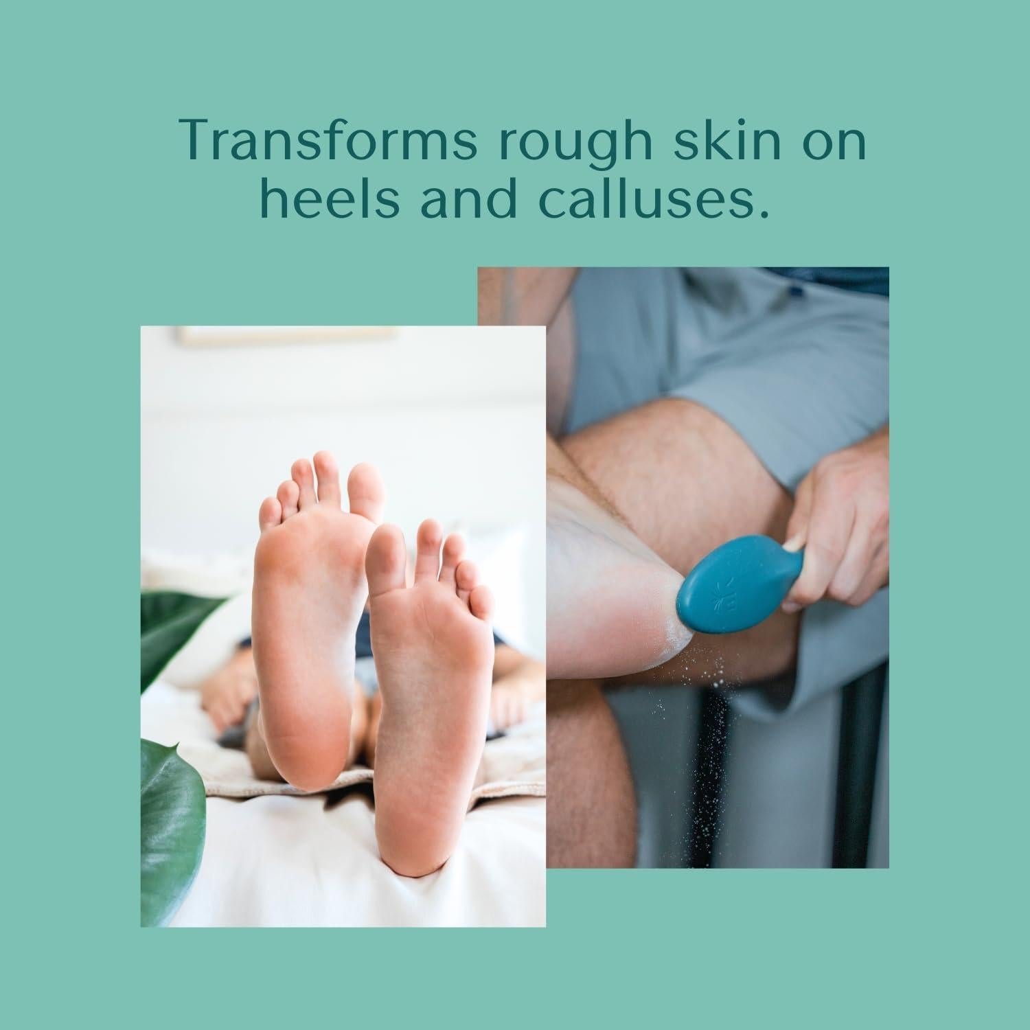 Raspador de Pies Bare August - Exfoliador de Talones 10,54 cm