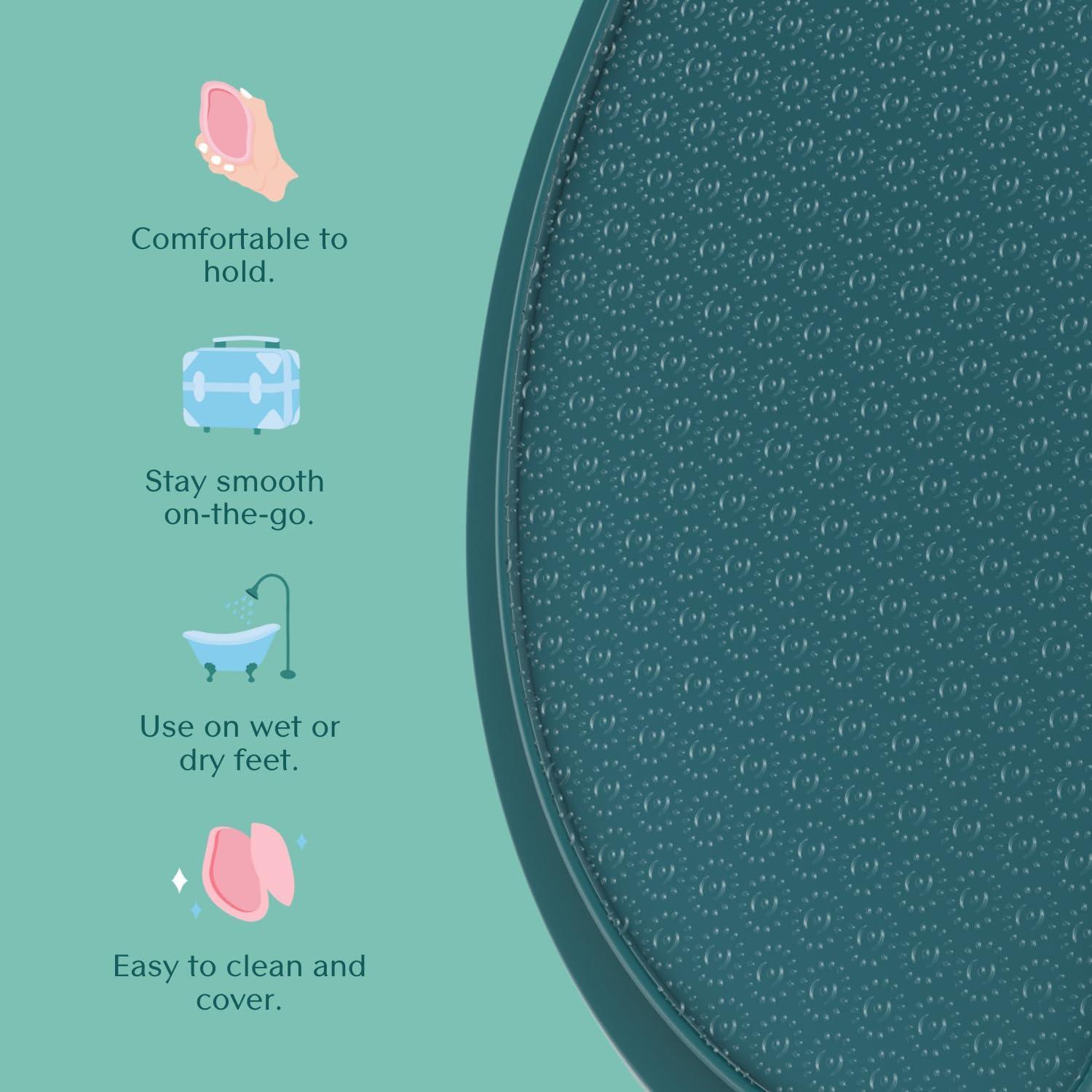 Raspador de Pies Bare August - Exfoliador de Talones 10,54 cm