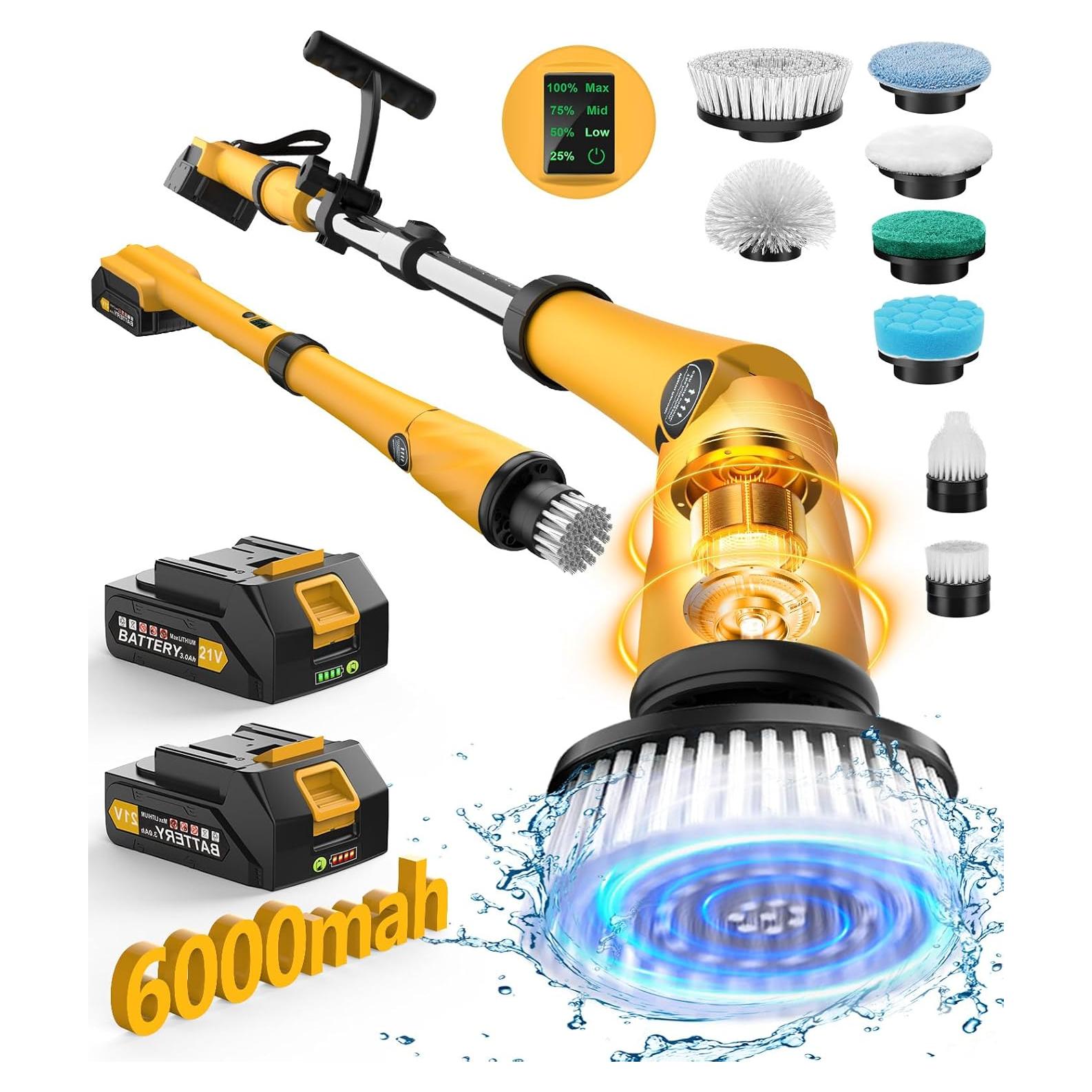 Cepillo Eléctrico Giratorio Qimedo Q3 1200 RPM 6000 mAh