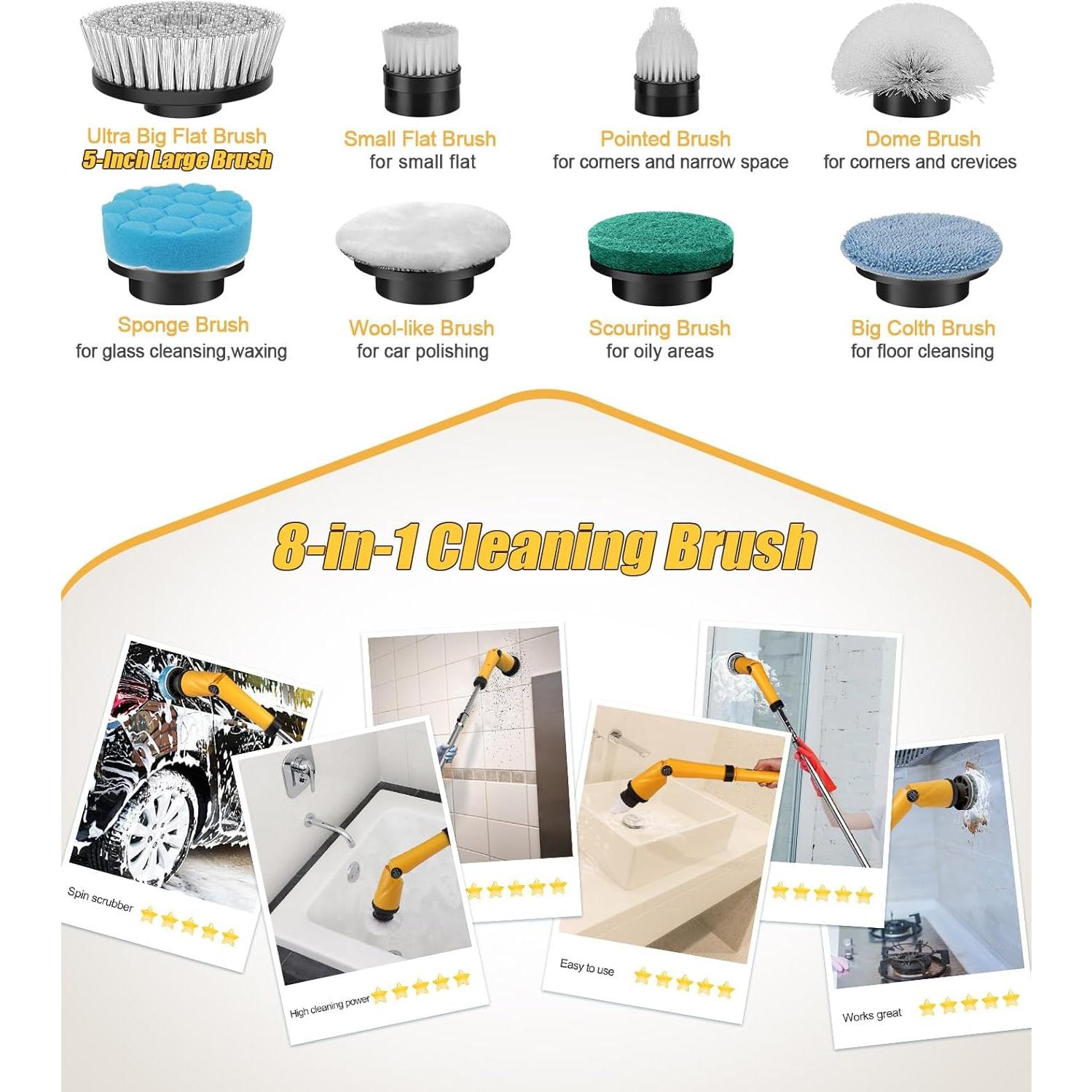 Cepillo Eléctrico Giratorio Qimedo Q3 1200 RPM 6000 mAh