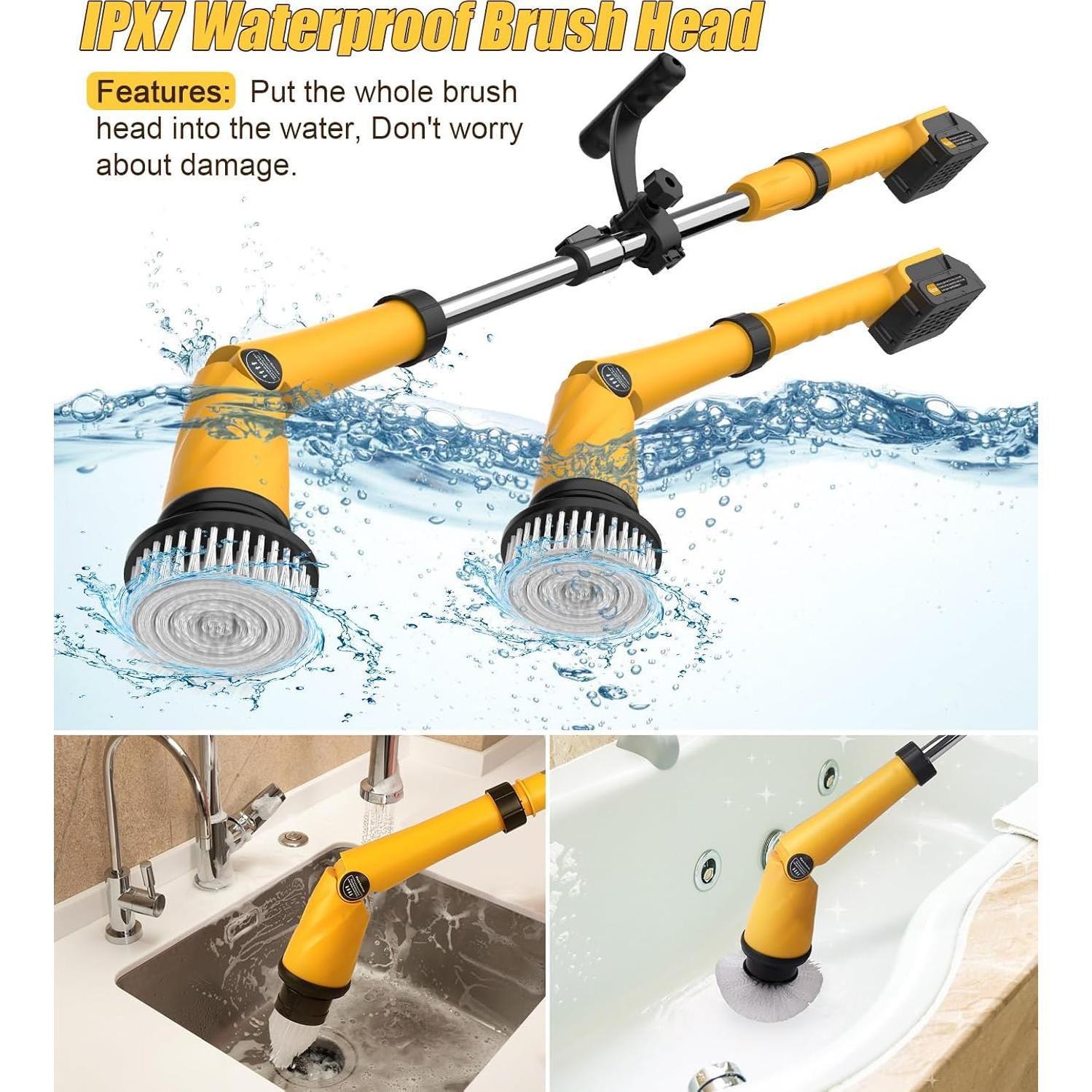 Cepillo Eléctrico Giratorio Qimedo Q3 1200 RPM 6000 mAh