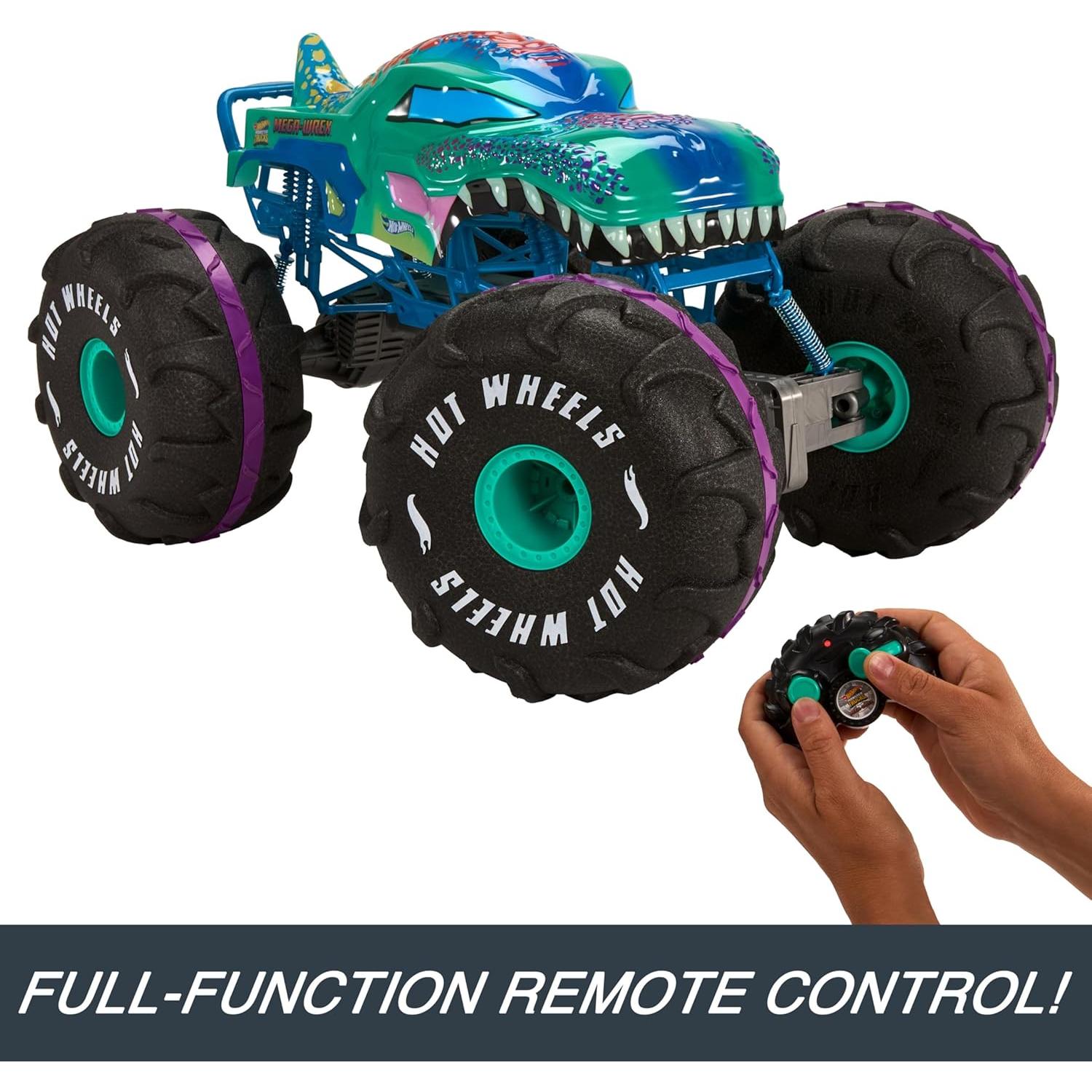 Juguete RC Hot Wheels Monster Trucks Mega-Wrex 1:6 60,96 cm