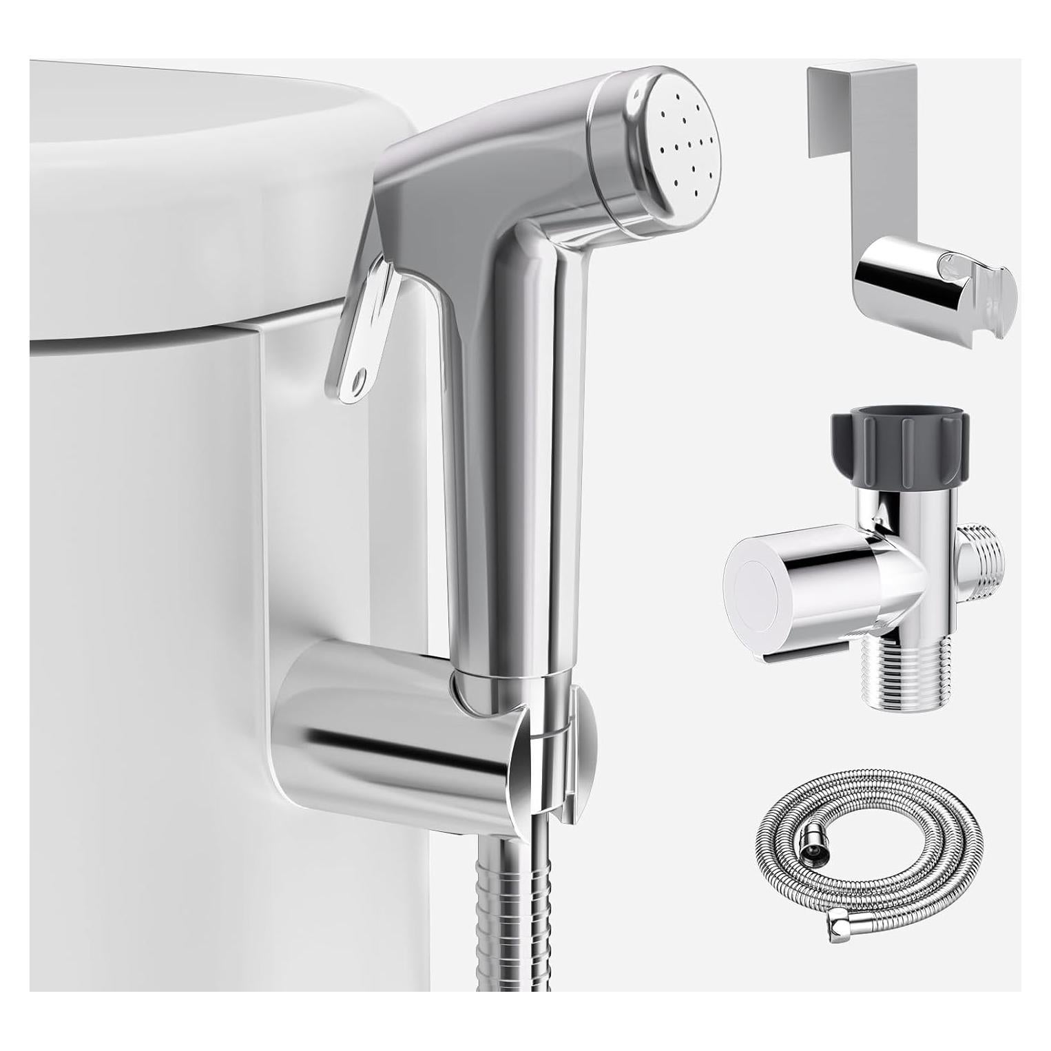 Rociador de Bidet de Mano Shineforu Acero Inoxidable 0.72kg