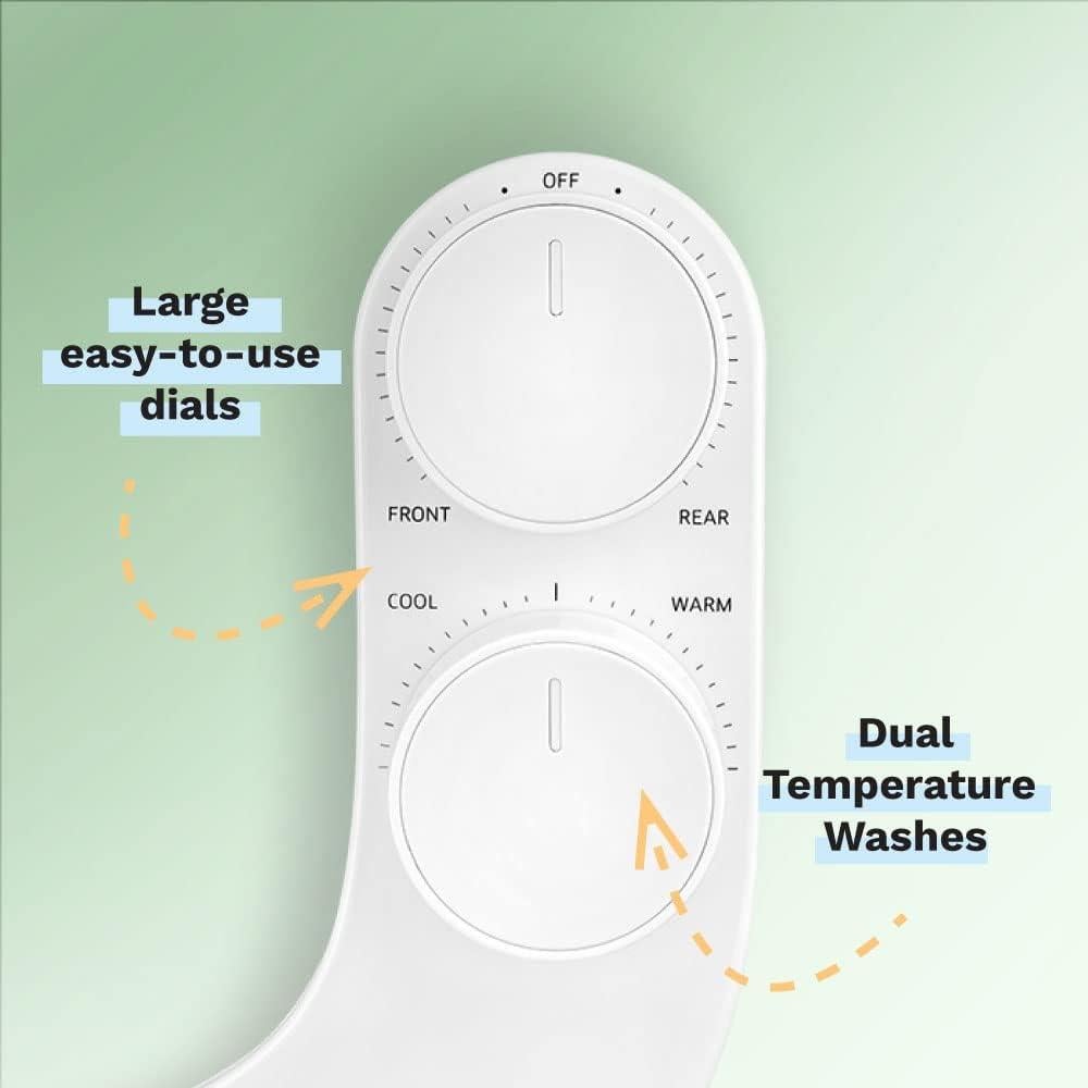 Bidet Omigo Element No Eléctrico Blanco Doble Temperatura