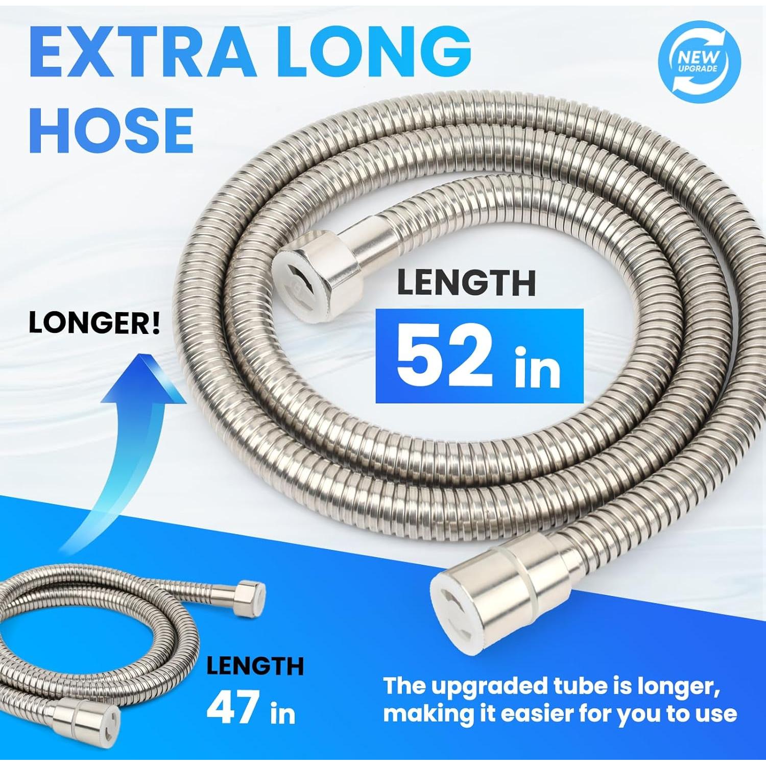 Rociador de Bidet de Mano Goseoil - Acero Inoxidable Niquelado