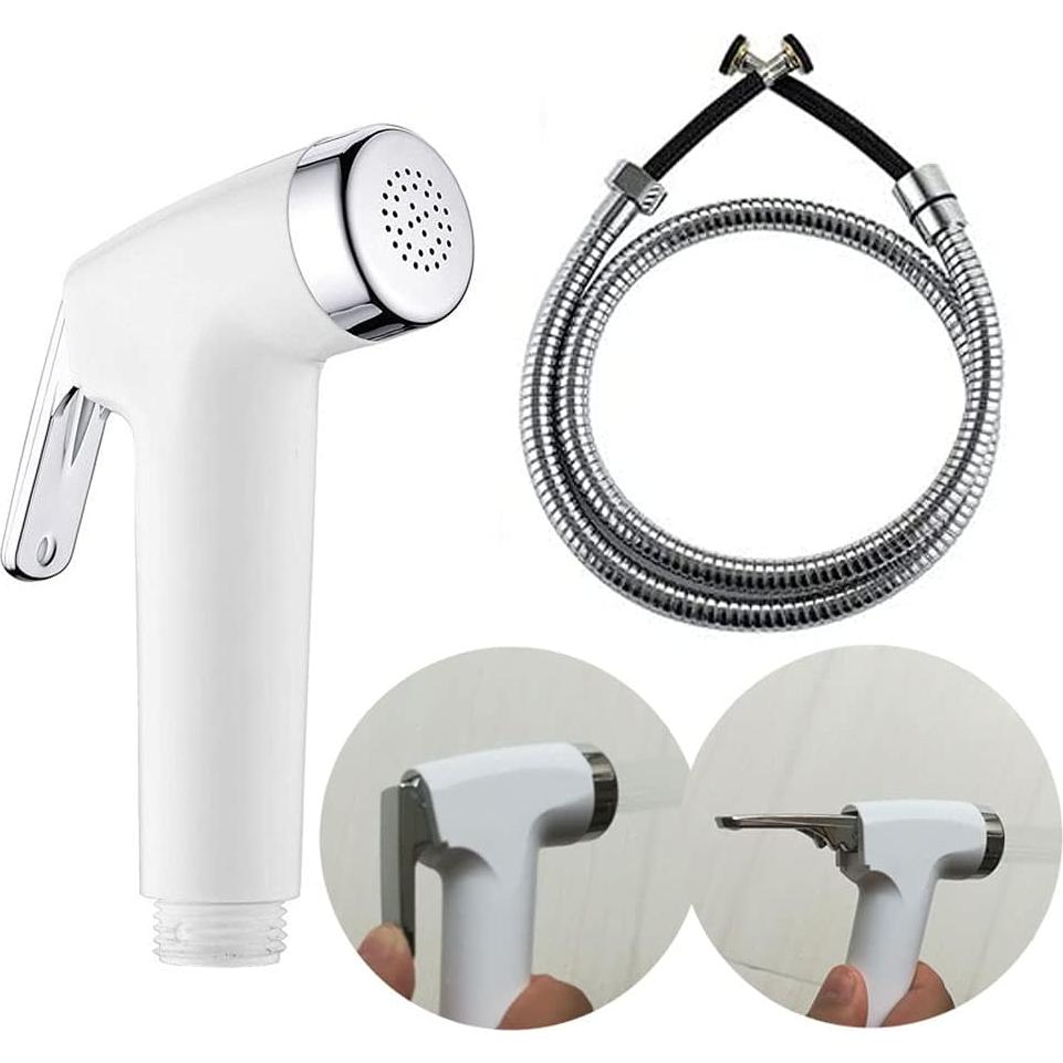 Pulverizador de Bidet de Mano LikeHome ABS Blanco 1,2m