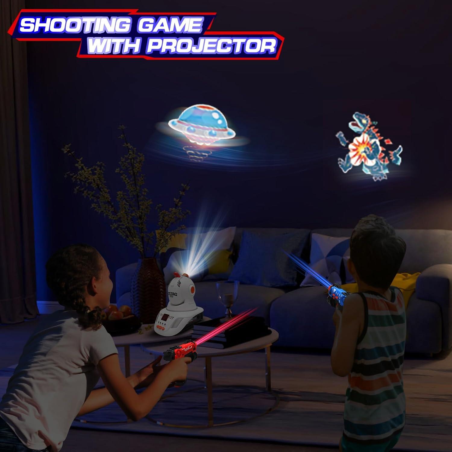 Conjunto Laser Tag VATOS con Proyector - 2 Jugadores