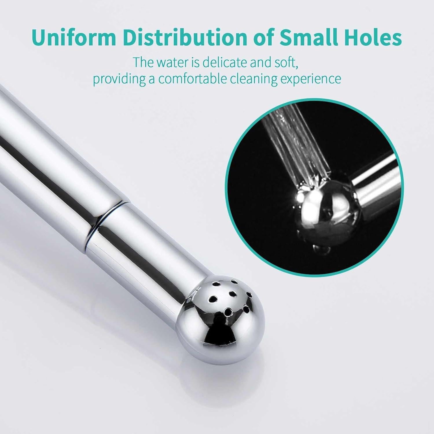 Rociador de Bidet Manual Barrock Cromo 7 Orificios