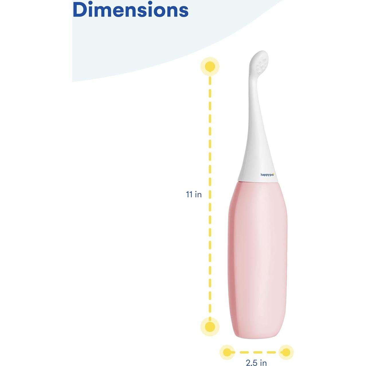 Bidet Portátil HappyPo Rosa - Ducha para el Trasero 0.09 kg