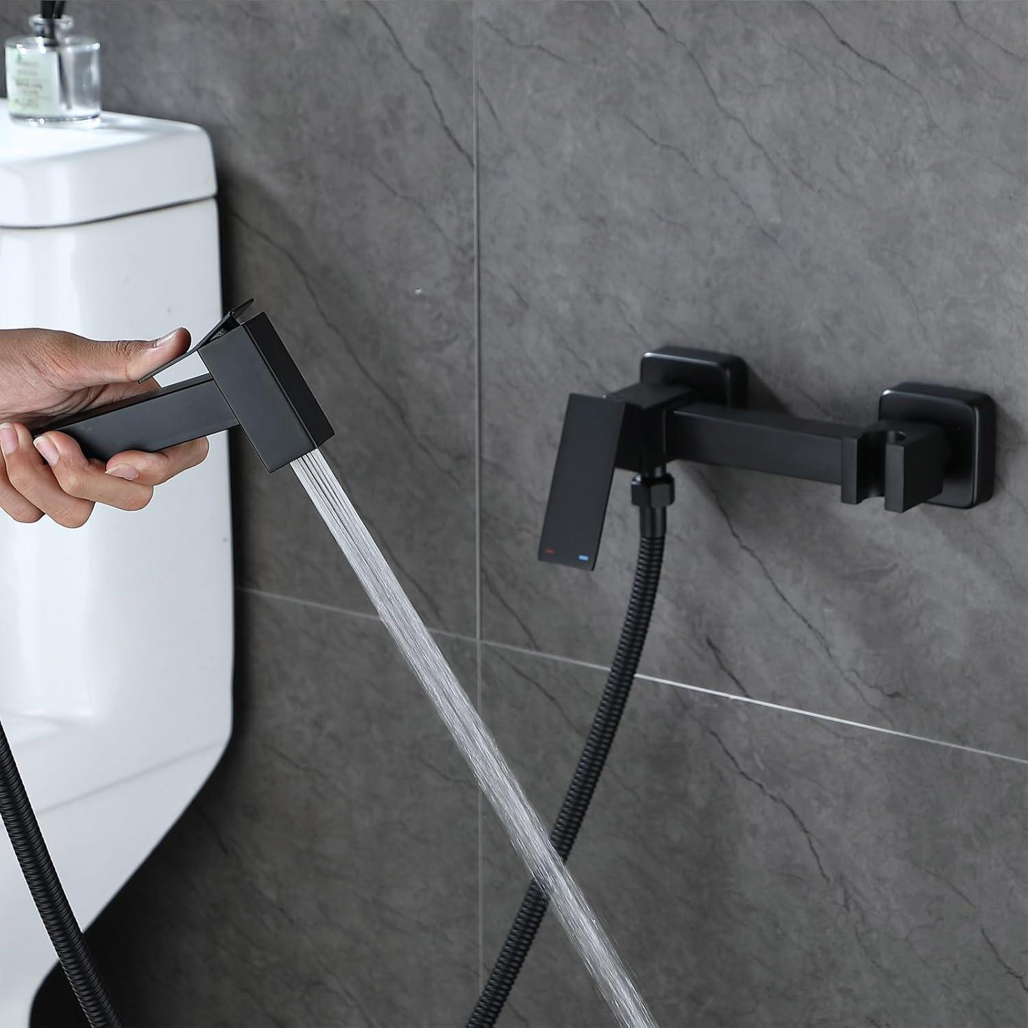 Rociador de Bidet Manual Barrock Acero Inoxidable 149,86 cm