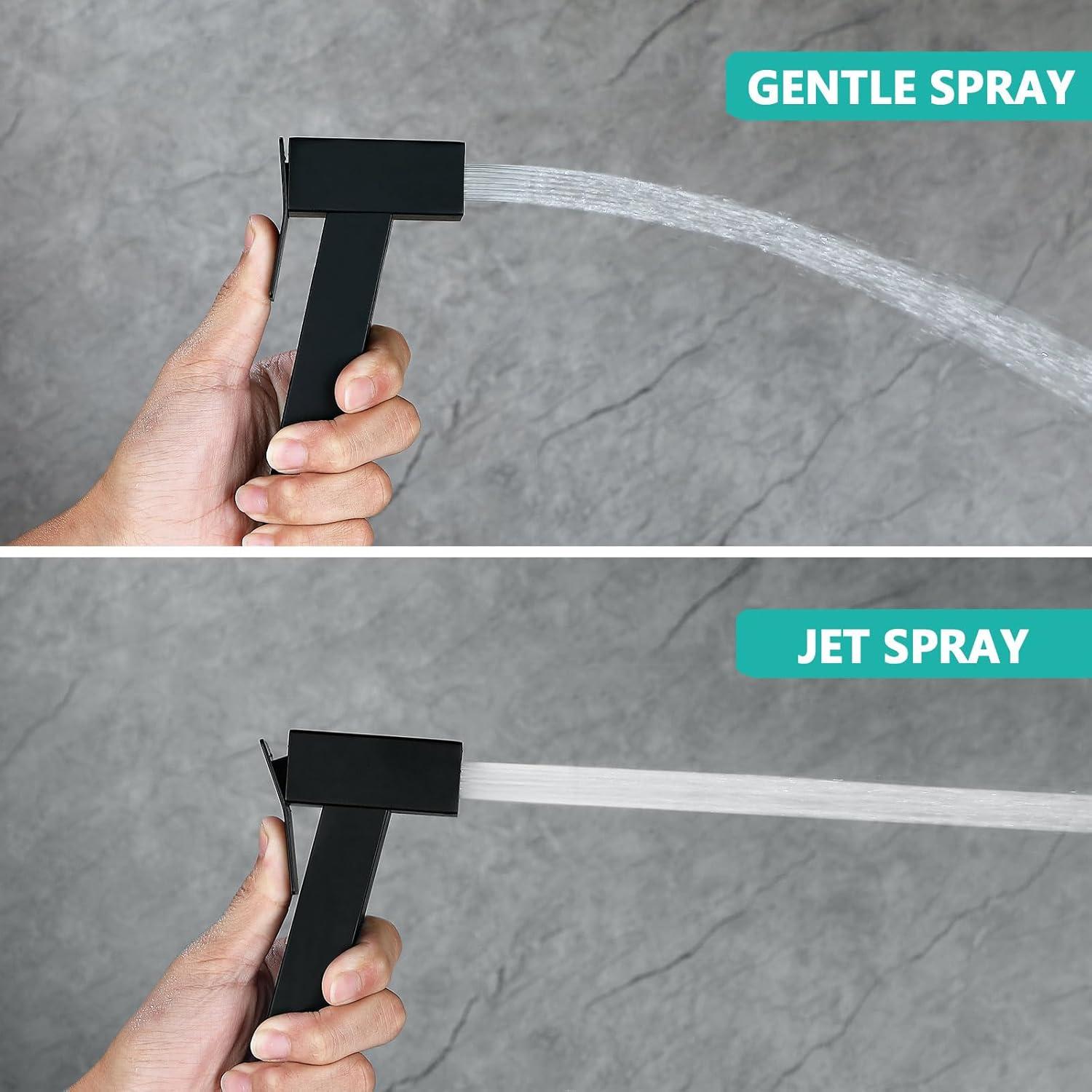 Rociador de Bidet Manual Barrock Acero Inoxidable 149,86 cm