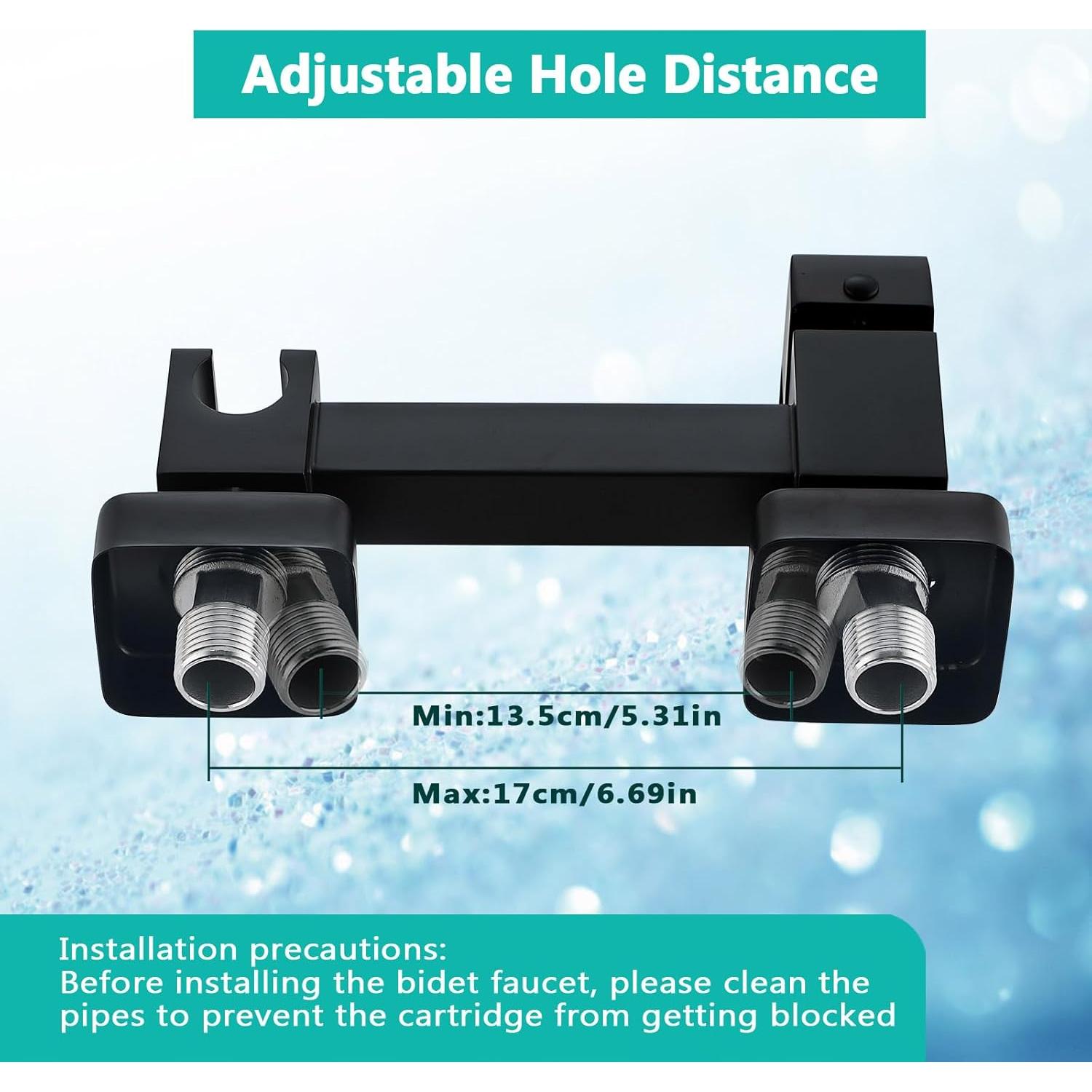 Rociador de Bidet Manual Barrock Acero Inoxidable 149,86 cm