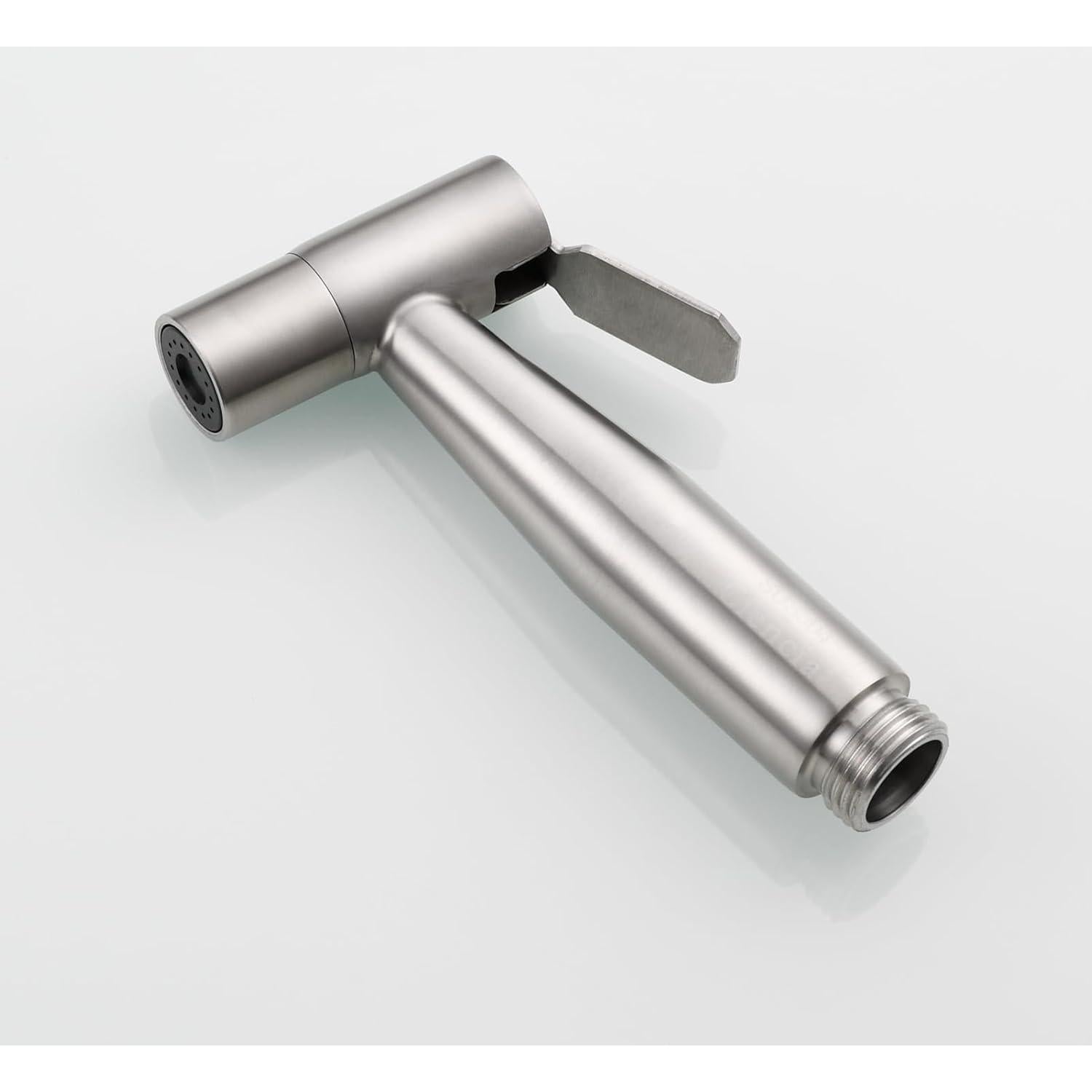 Rociador de Bidet de Mano Tecmolog Acero Inoxidable WS024