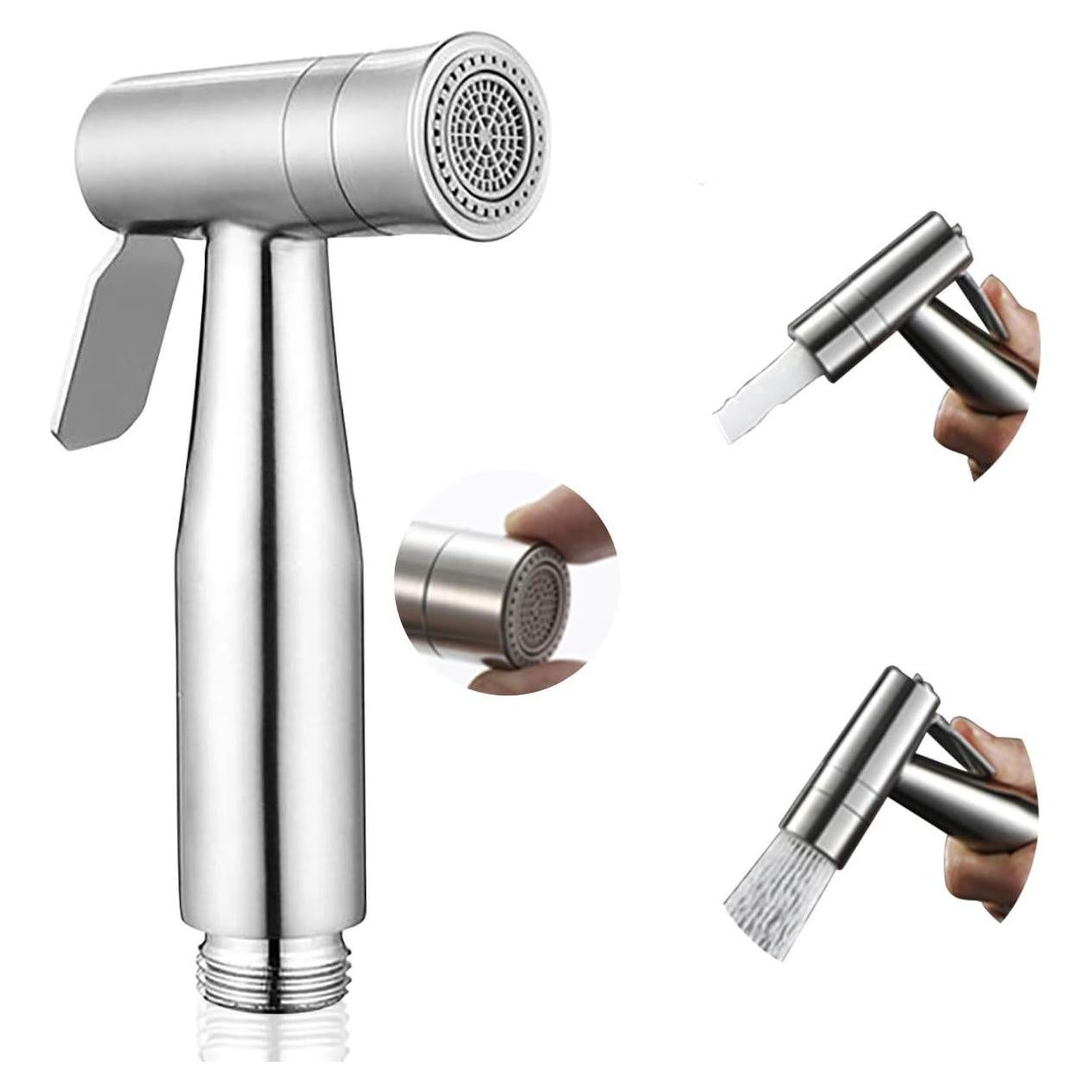 Rociador de Bidet Soosi Acero Inoxidable Doble Modo