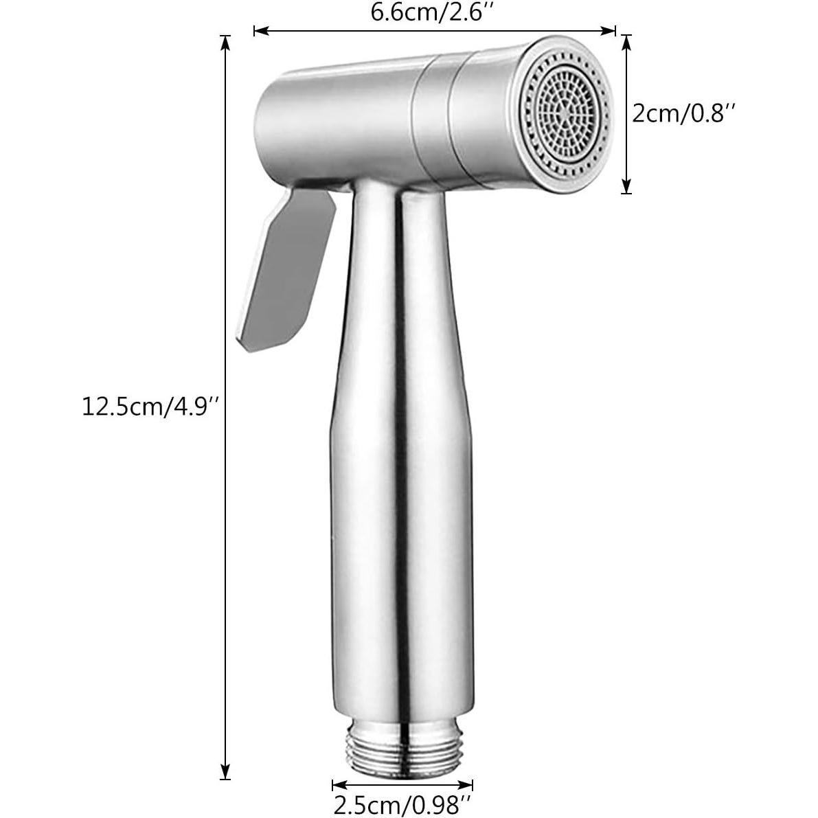 Rociador de Bidet Soosi Acero Inoxidable Doble Modo
