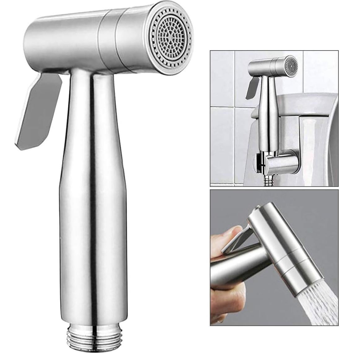 Rociador de Bidet Soosi Acero Inoxidable Doble Modo