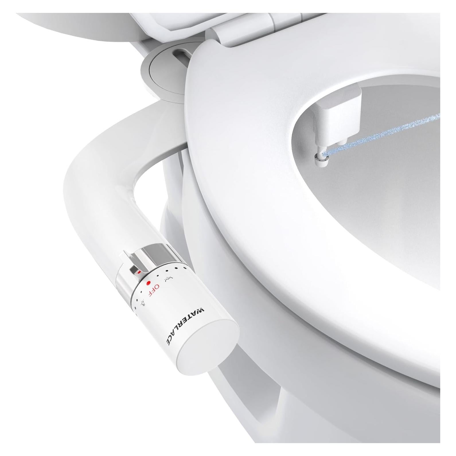 Bidet Doble Boquilla WATERLACE Ultra Delgado Blanco