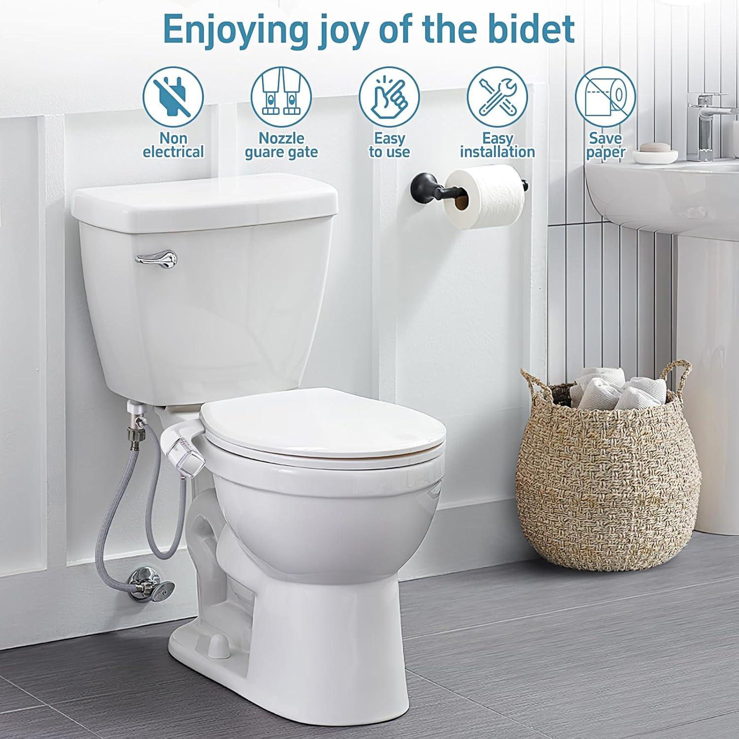 Accesorio de Bidet Shineforu Ultra Delgado Doble Modo