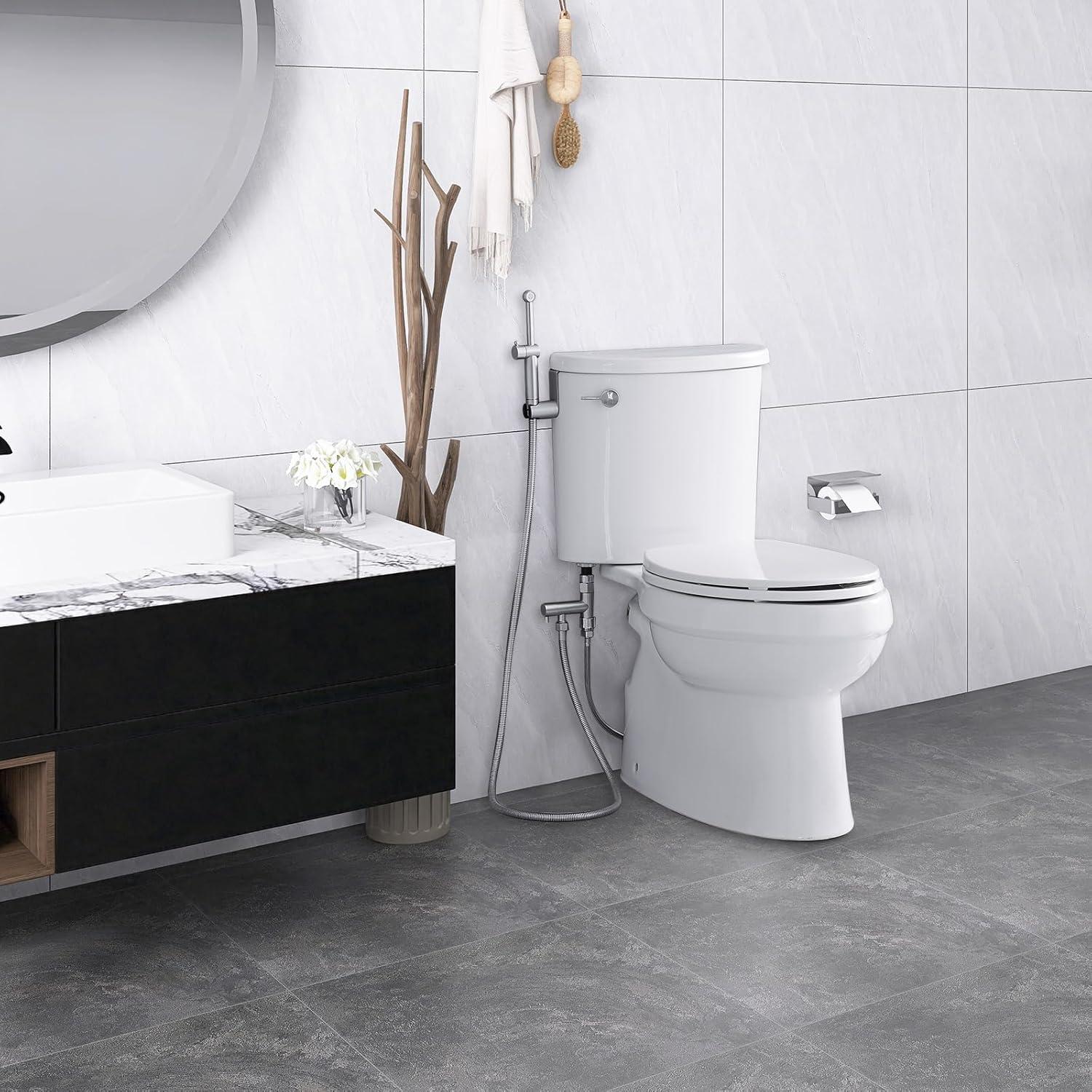 Rociador de Bidet de Mano BWE H-7807-N Níquel Cepillado