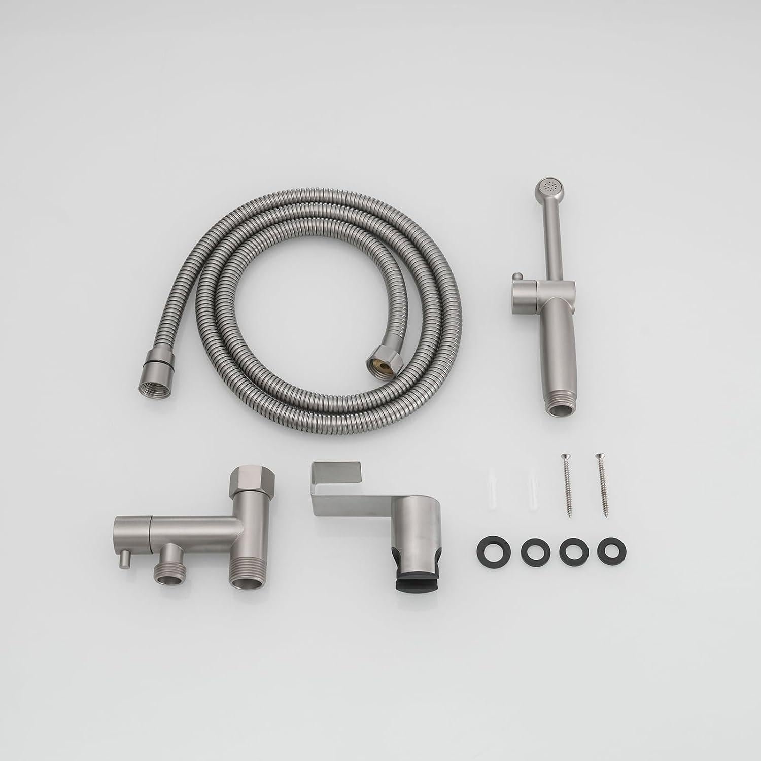 Rociador de Bidet de Mano BWE H-7807-N Níquel Cepillado