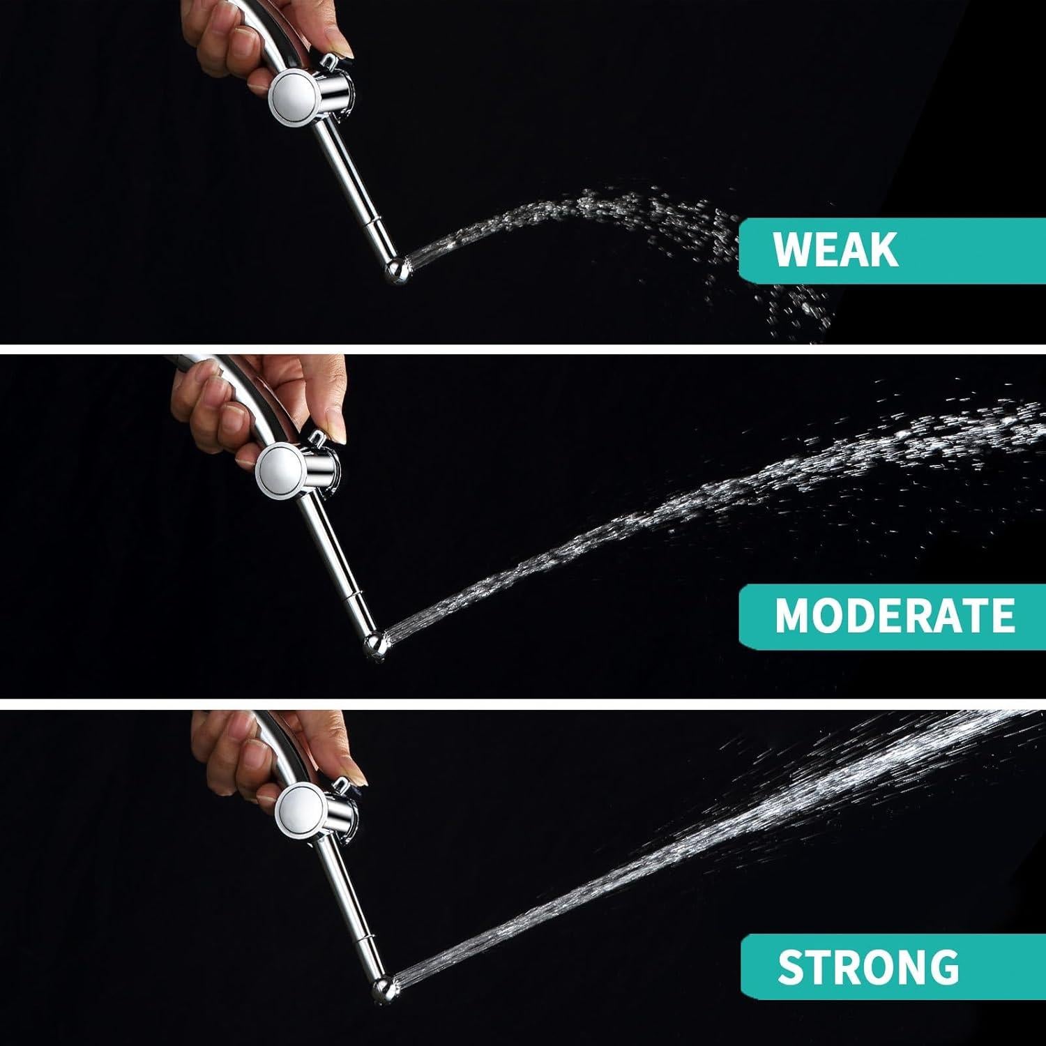 Rociador de Bidet de Mano BARROCK con Manguera 119 cm