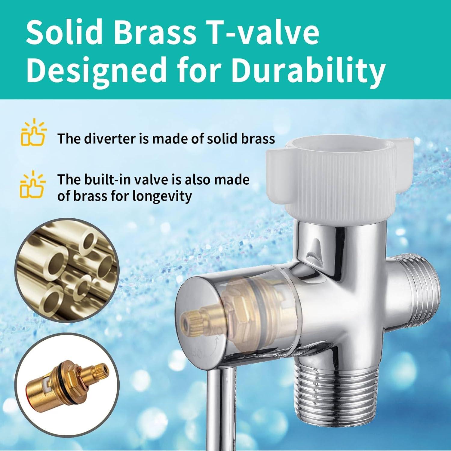 Rociador de Bidet de Mano BARROCK con Manguera 119 cm