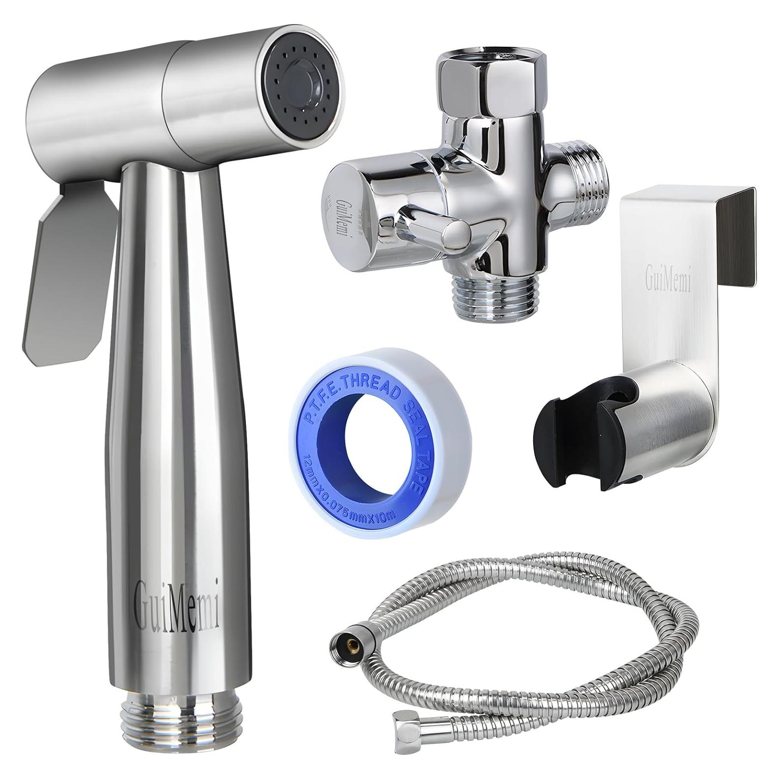 Rociador de Bidet de Mano GuiMemi Acero Inoxidable 150 cm