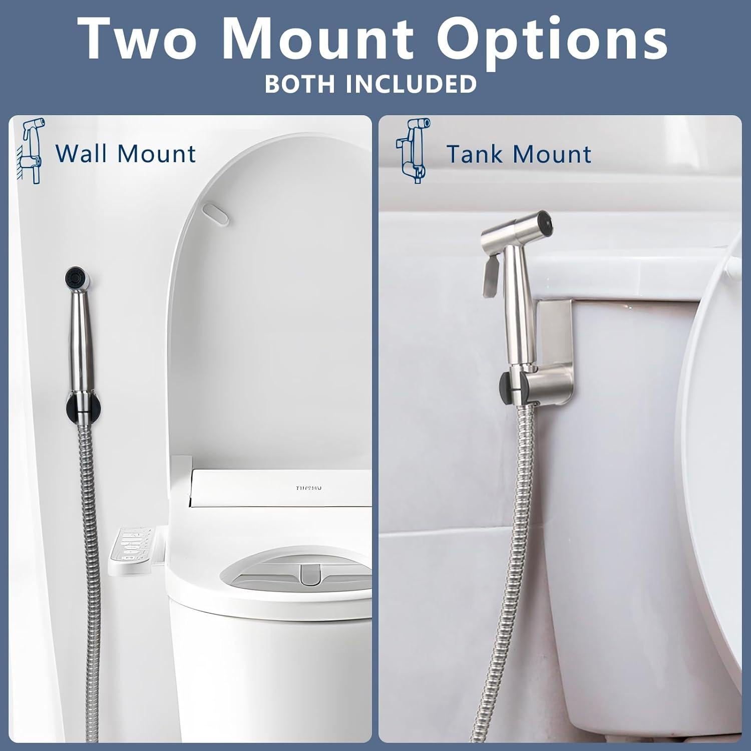 Rociador de Bidet de Mano GuiMemi Acero Inoxidable 150 cm