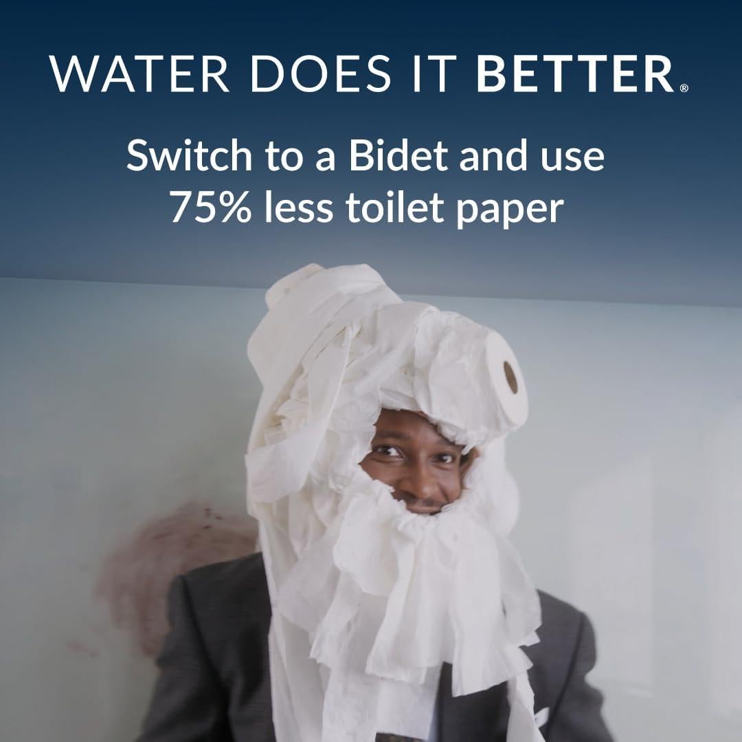 Bio Bidet SlimEdge Accesorio de Bidet No Eléctrico Blanco