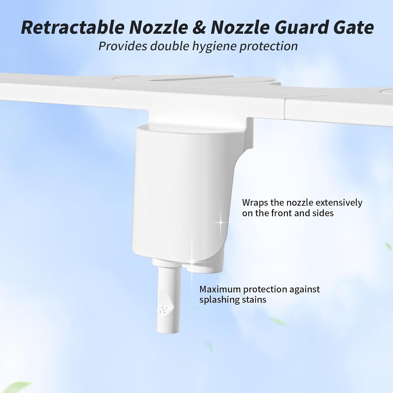 Bidet No Eléctrico SAMODRA Doble Boquilla Ajustable 0.85 kg