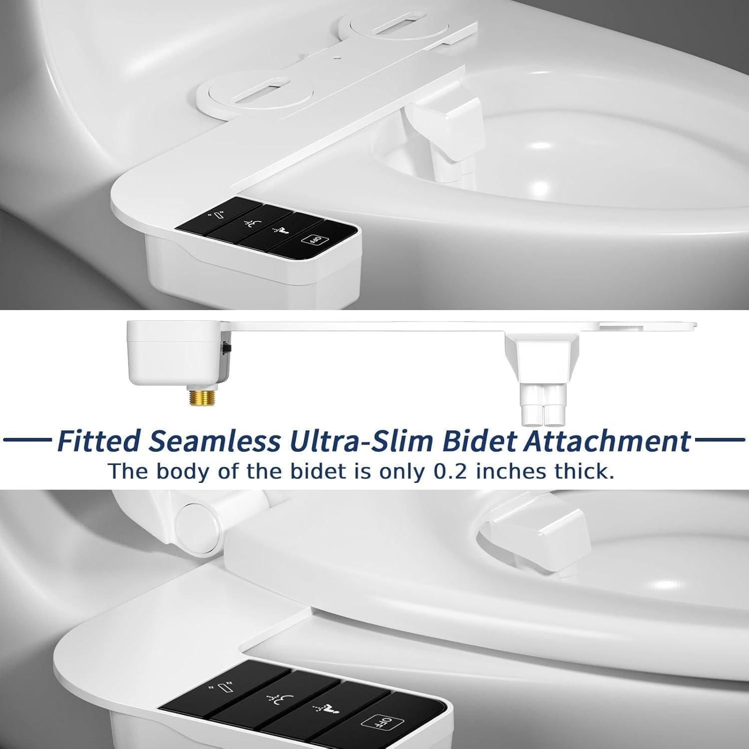 Accesorio de Bidet SAMSICHI SAM020 para Inodoro Negro