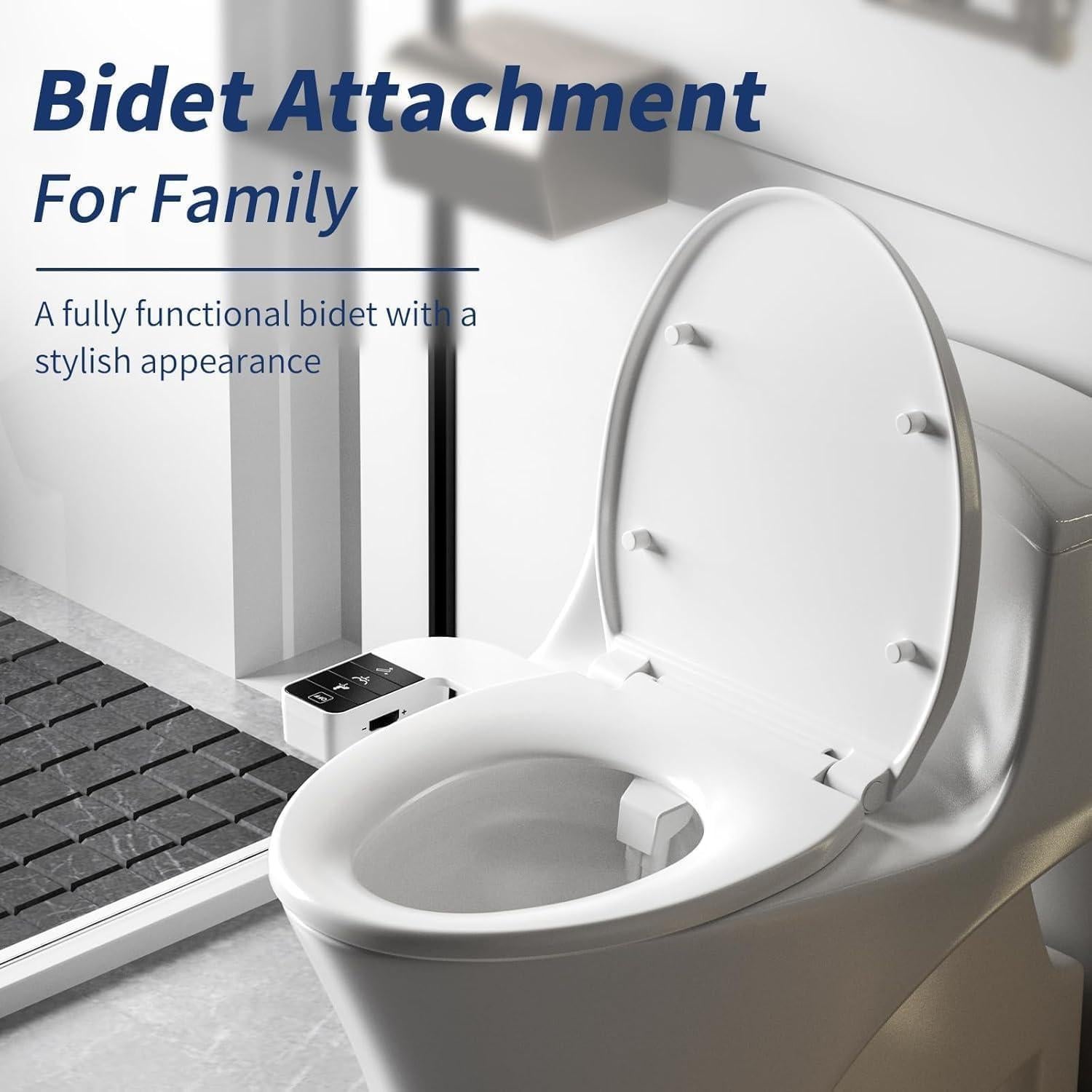 Accesorio de Bidet SAMSICHI SAM020 para Inodoro Negro