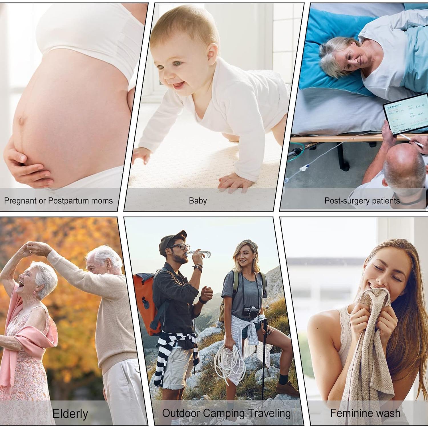 Bidet Portátil Blanco Shenzhenshihui QF-01 Plegable 0.28 kg