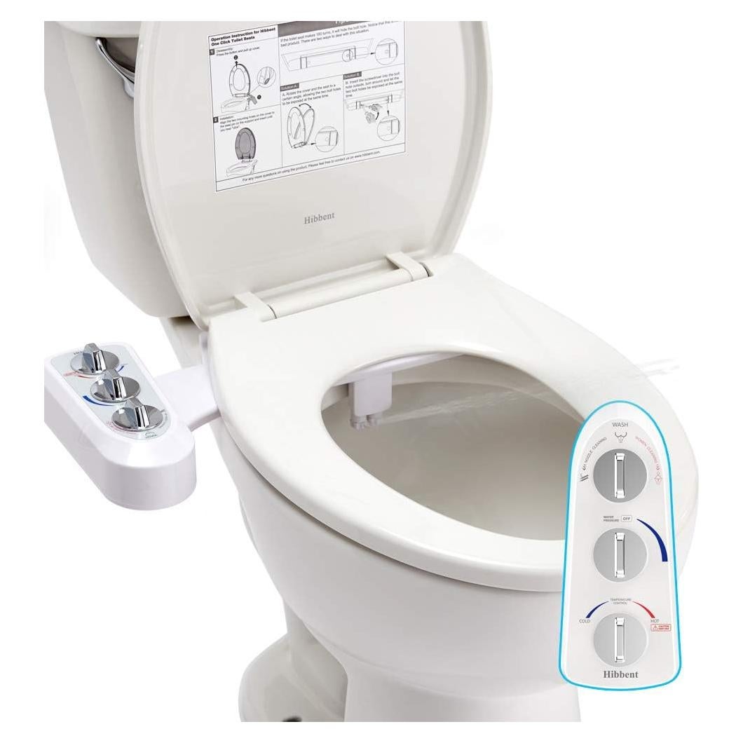 Accesorio de Bidet Hibbent JBY2000, Agua Fría y Caliente