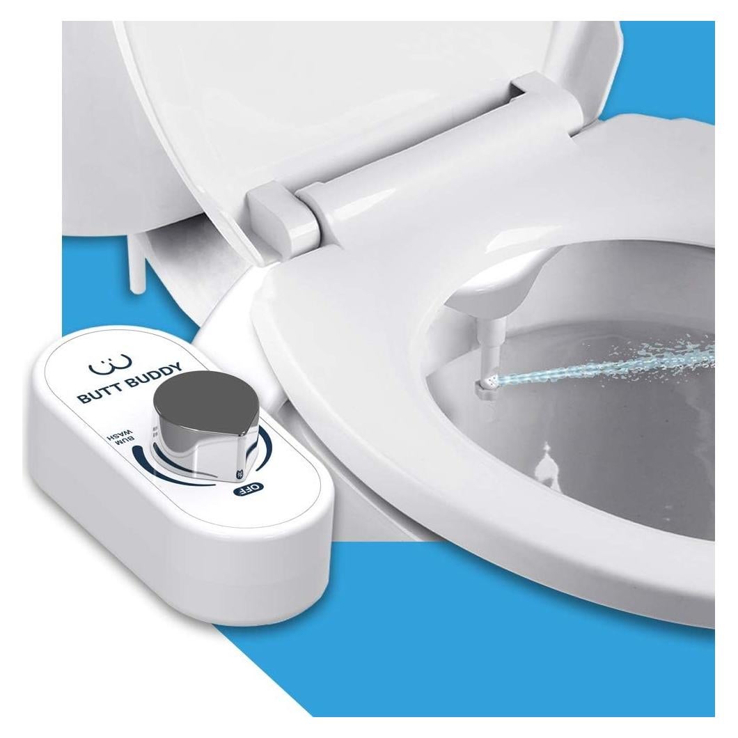 Bidet de Agua Fresca Butt Buddy - Instalación Fácil, Universal