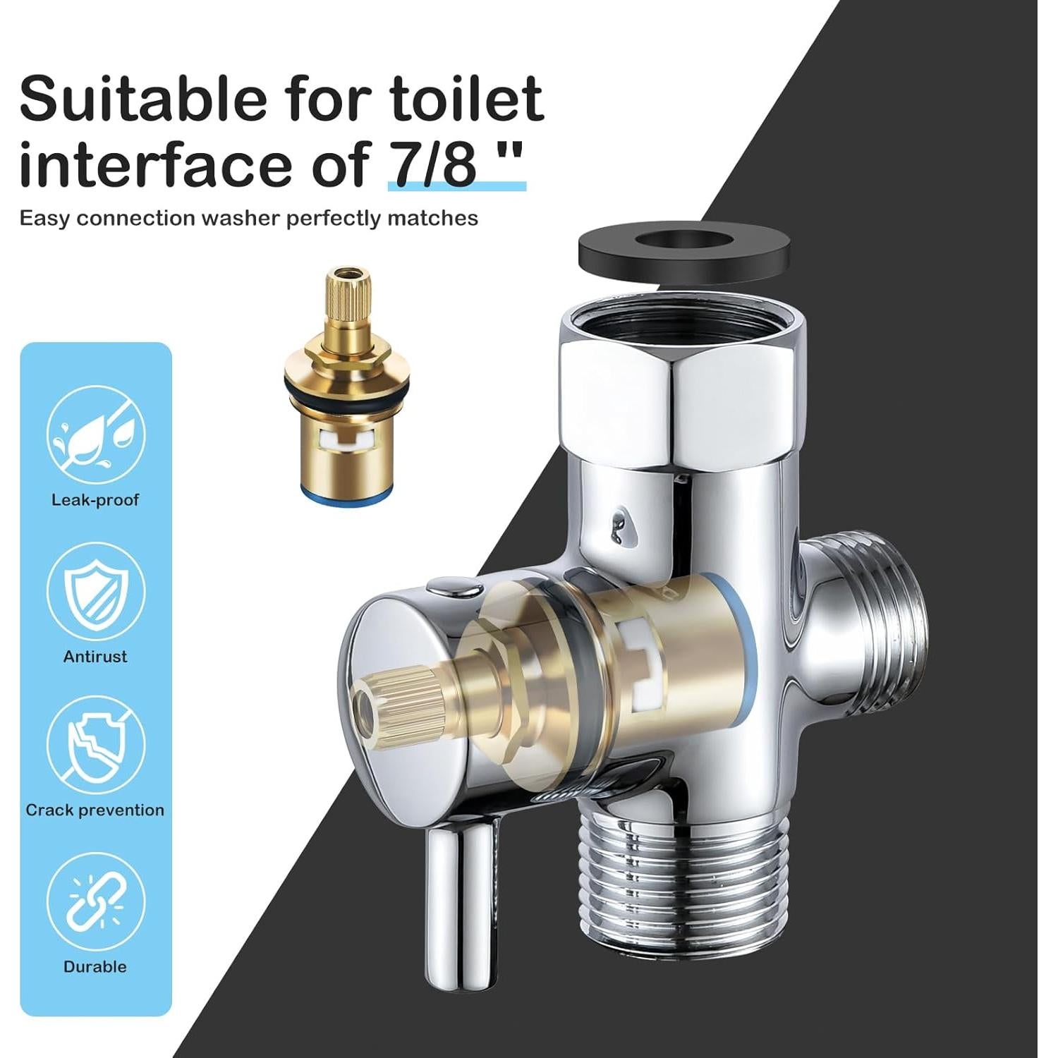 Rociador de Bidet de Mano ENSCFUNNY HB-241 Cromo