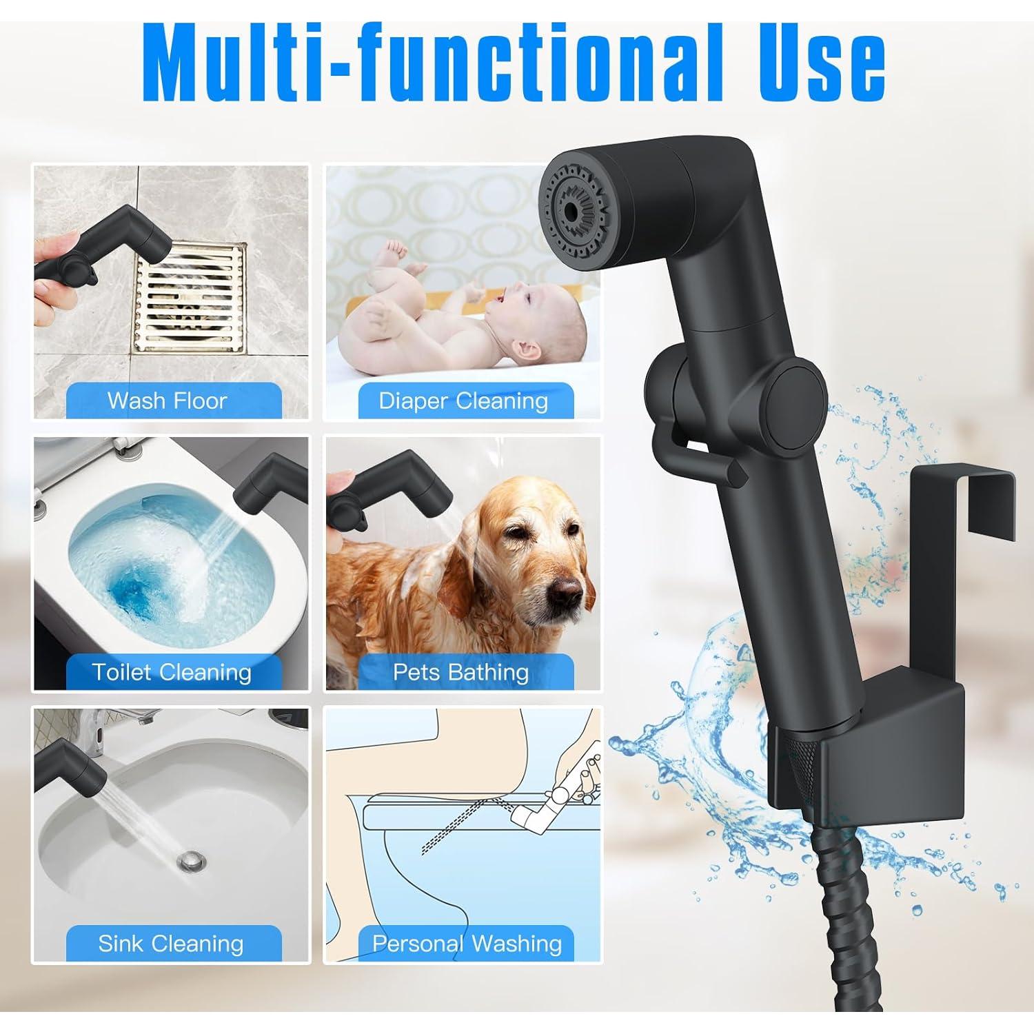 Pulverizador de Bidet JONKEAN PJBP12 Mano Ajustable