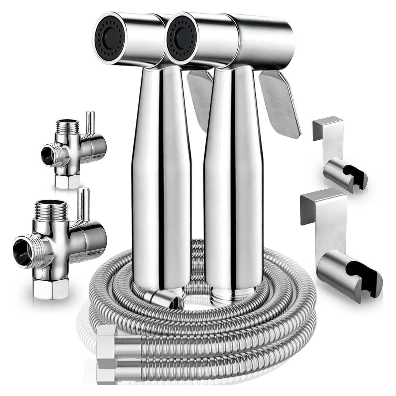 Rociador de Bidet ZEDAOTC Acero Inoxidable 2 Piezas